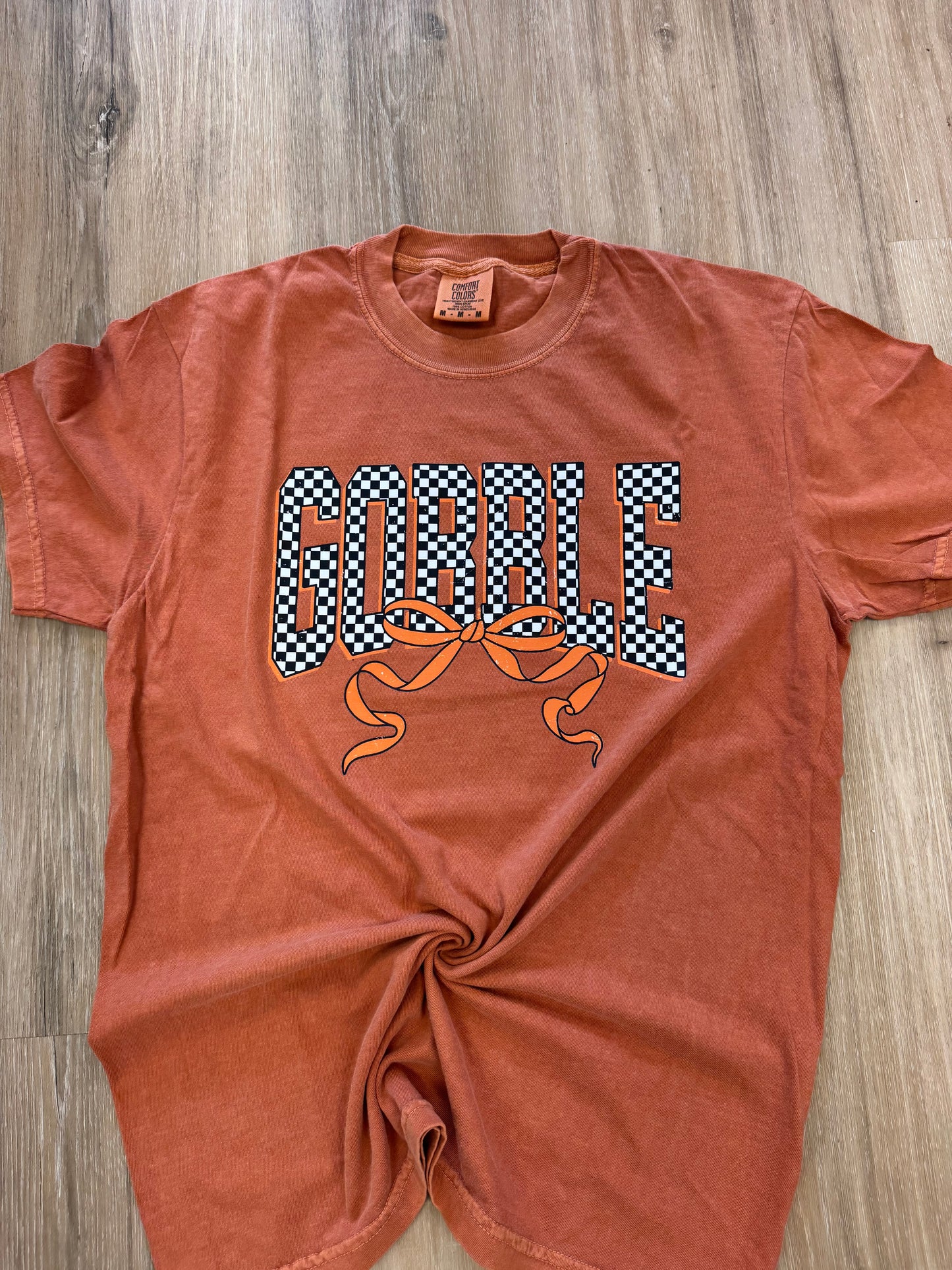 Checkered Gobble Tee