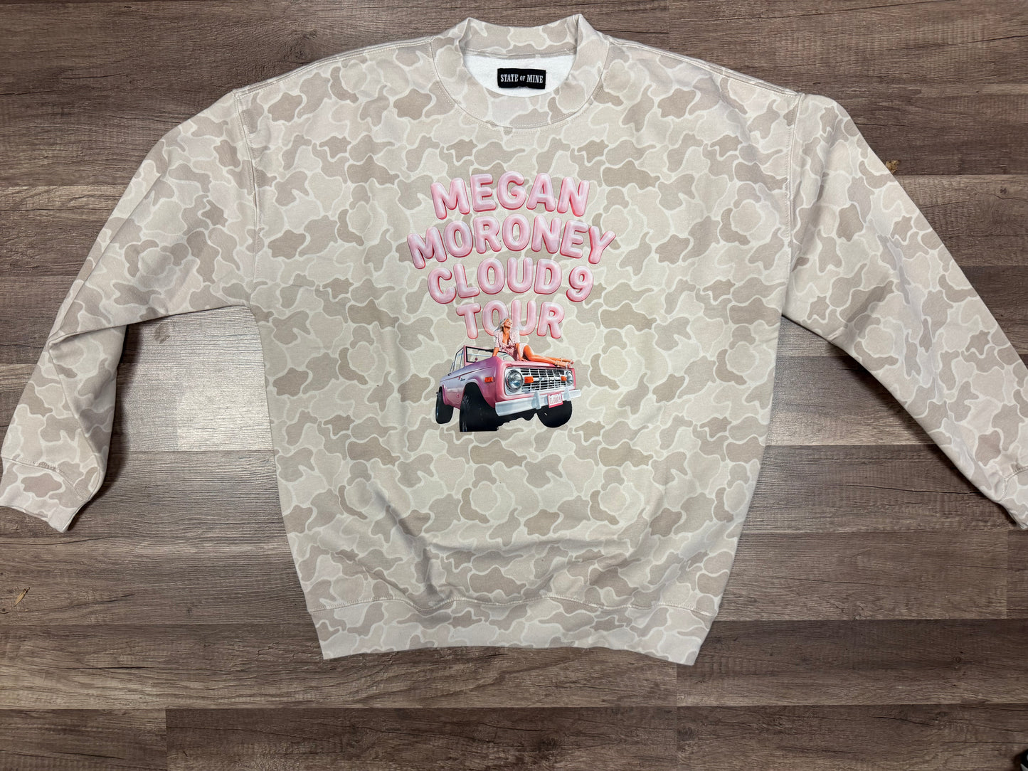 Megan Moroney Cloud 9 Duck Camo Sweatshirt