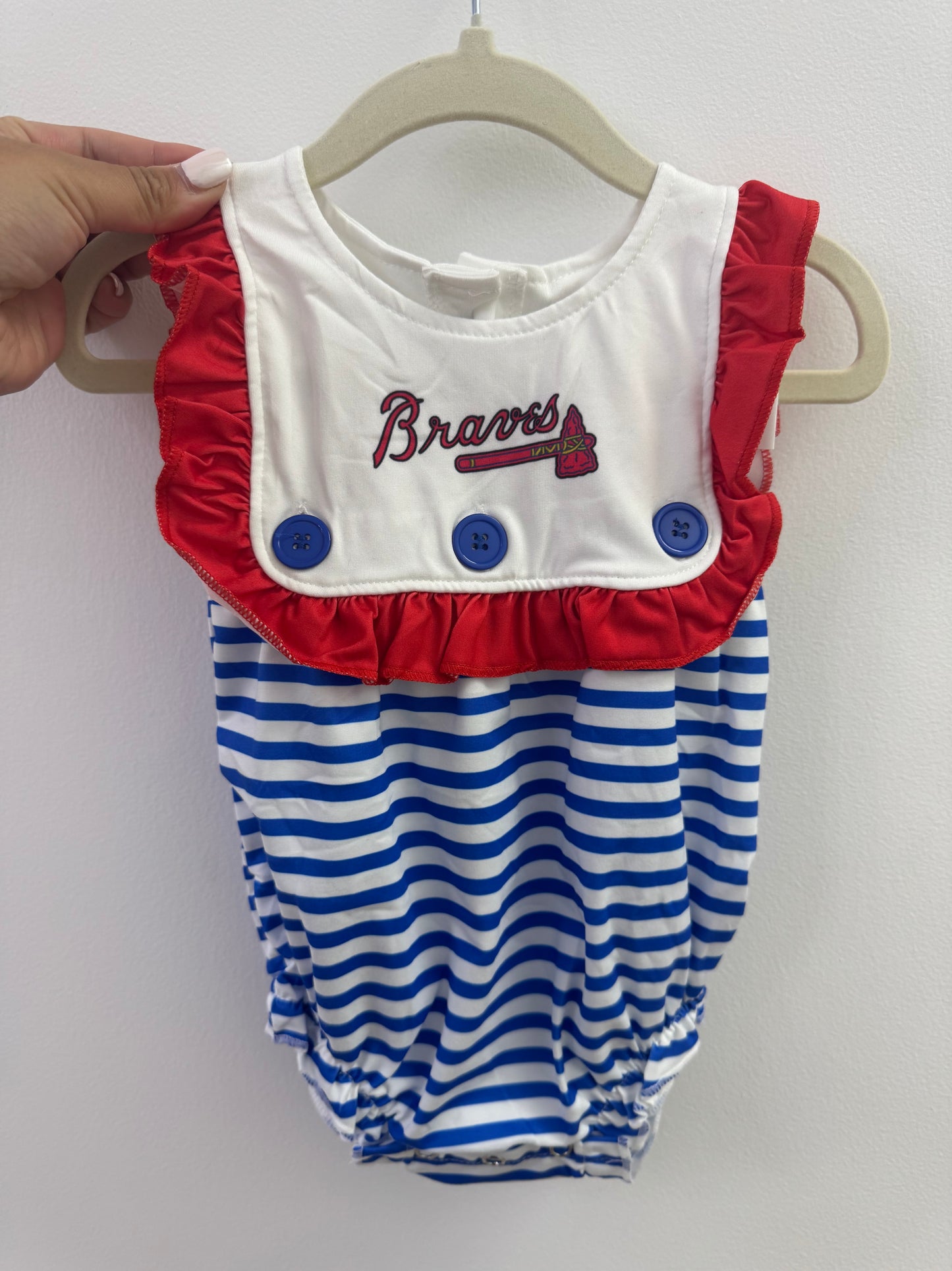 Atlanta Braves Youth Stripe Bubble