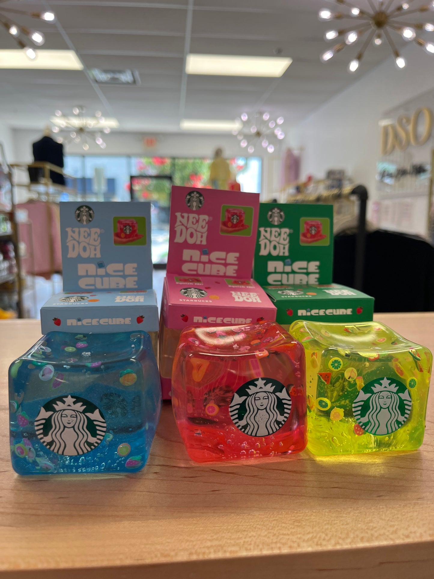 Starbucks nice cube assorted squishy