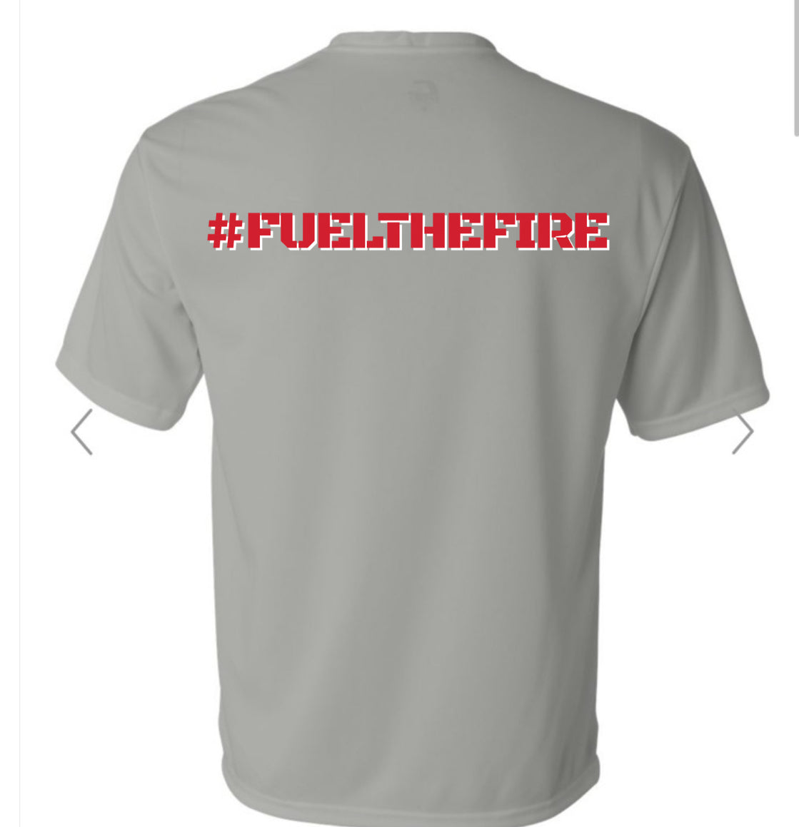 MT ZION EAGLES SOFTBALL GREY DRI FIT TEE