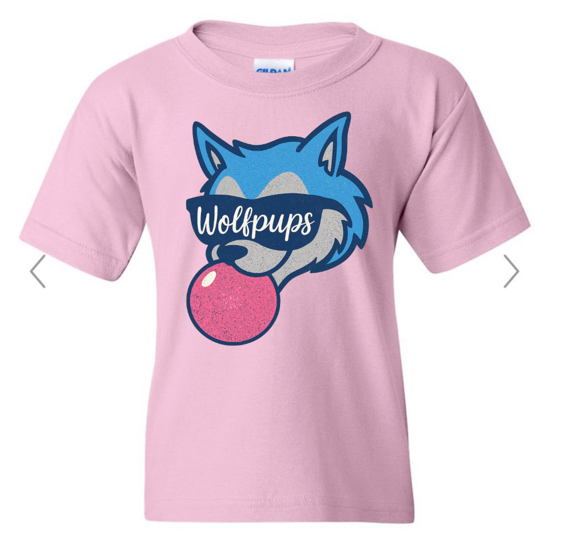 Burnt Hickory Wolfpups Blowing Bubble Gum
