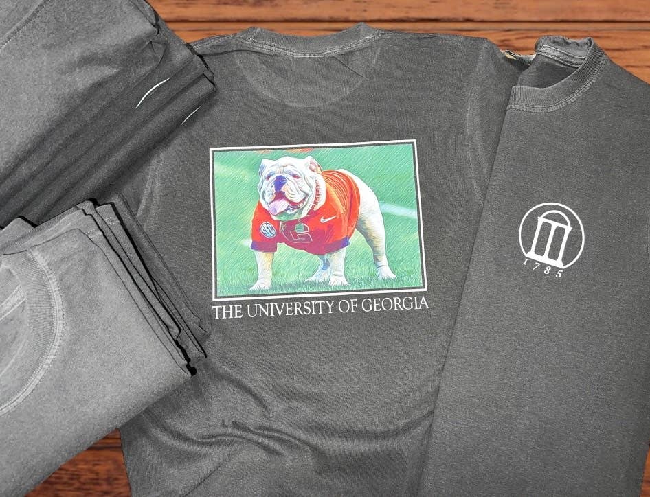 The University Of Georgia Bulldog Pepper Tee