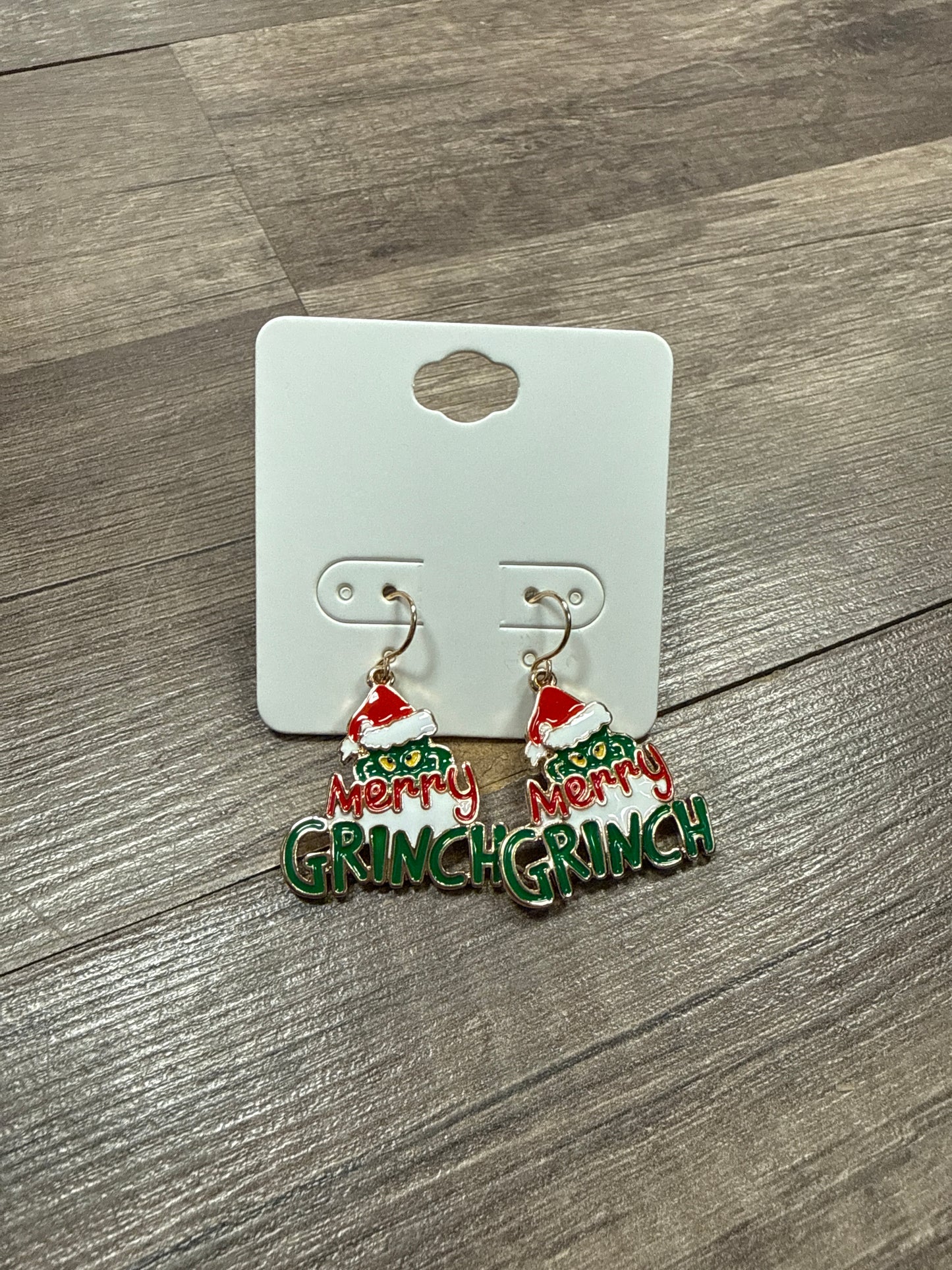 Merry Grinch Dangle earrings
