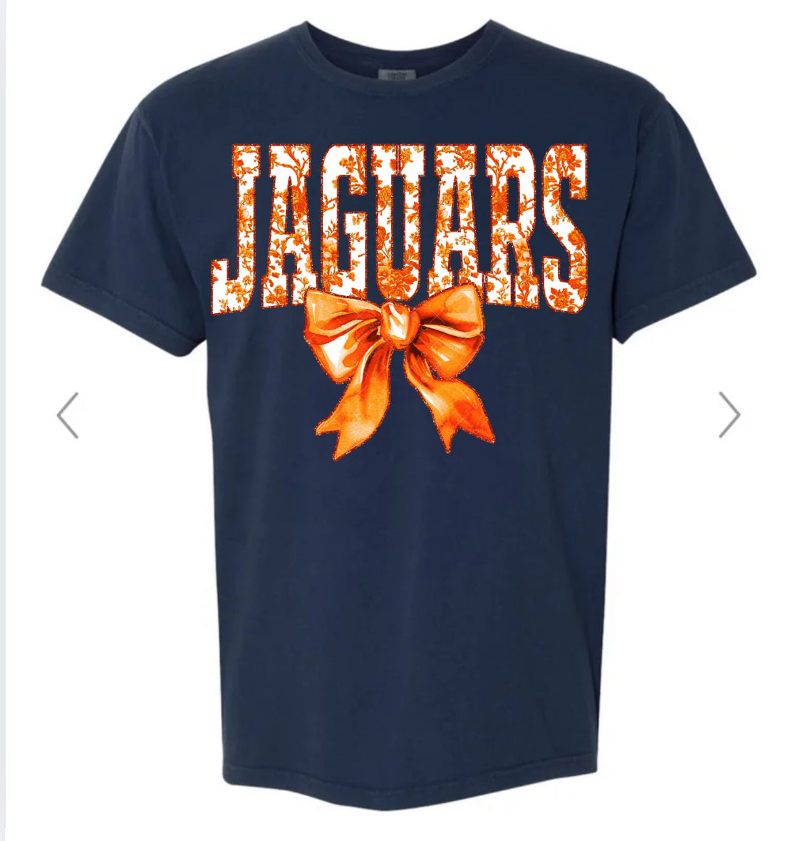Fairplay Jaguars Floral Tolie on Navy