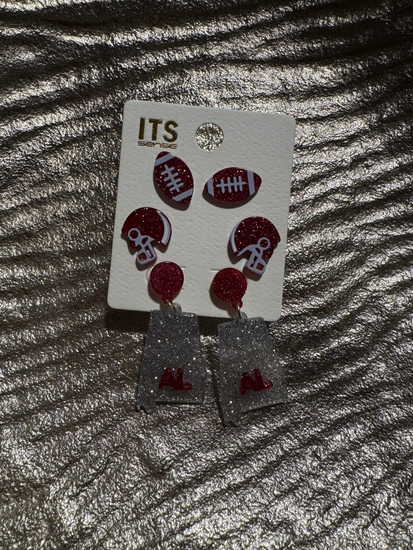 Alabama 3 pack Earring