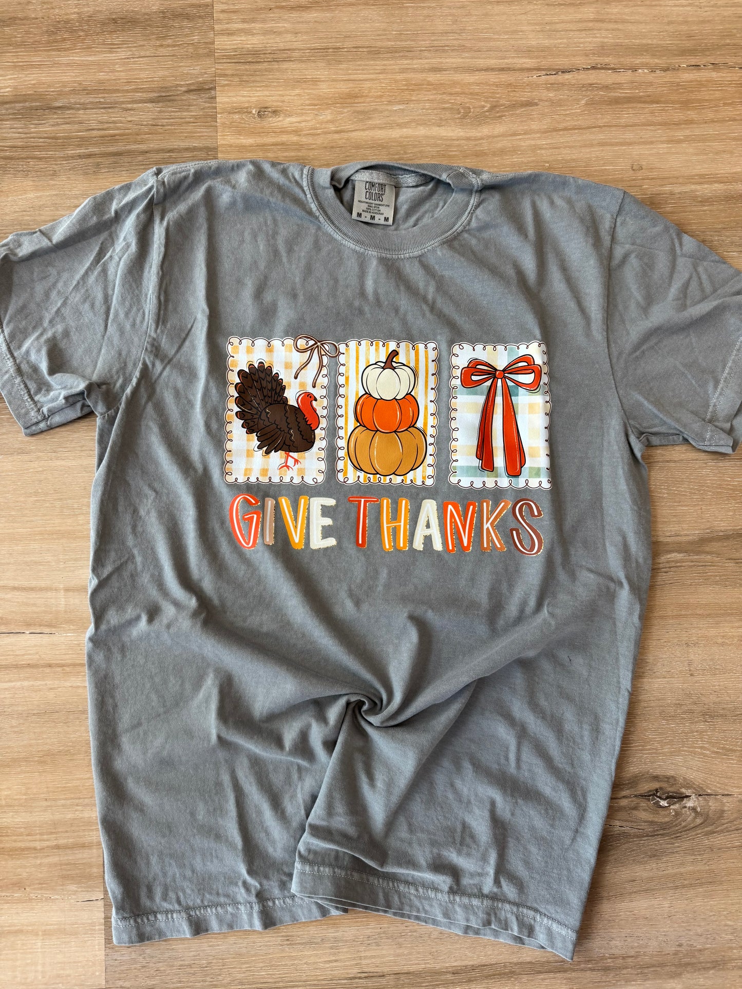 Give Thanks Three Piece Portrait