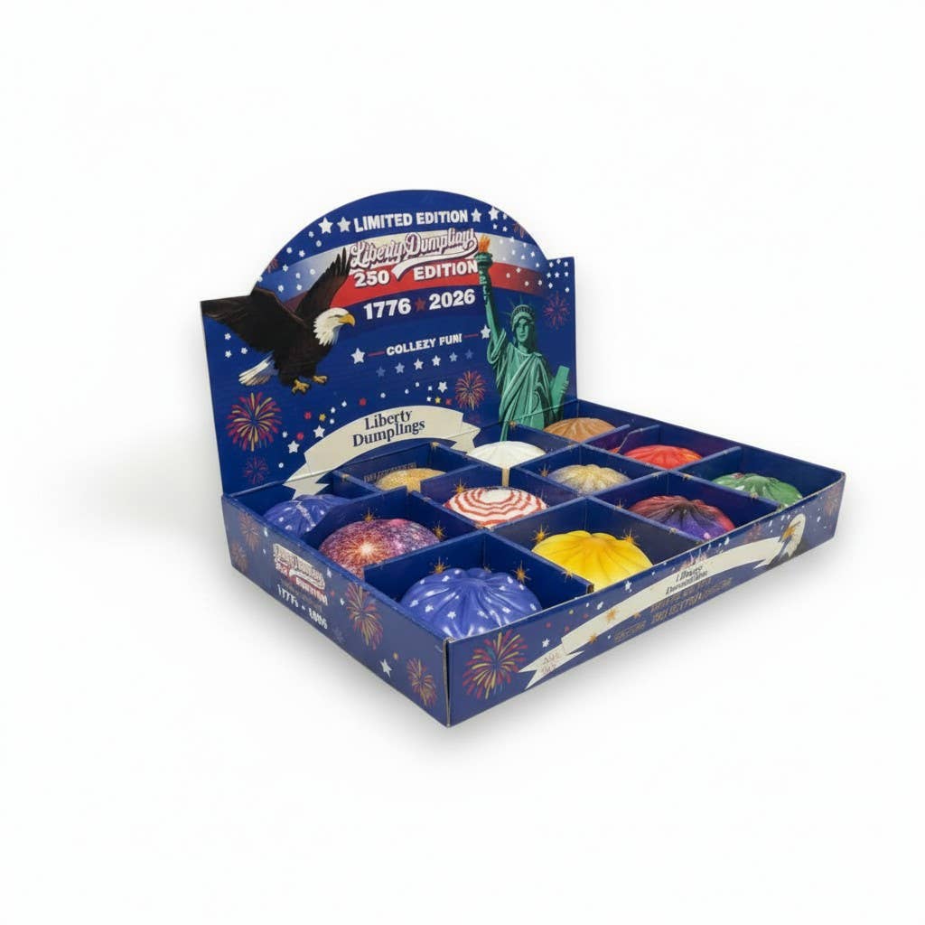 Limited Edition Dumplings: Celebrating 250 Years of America- slow rise not filled