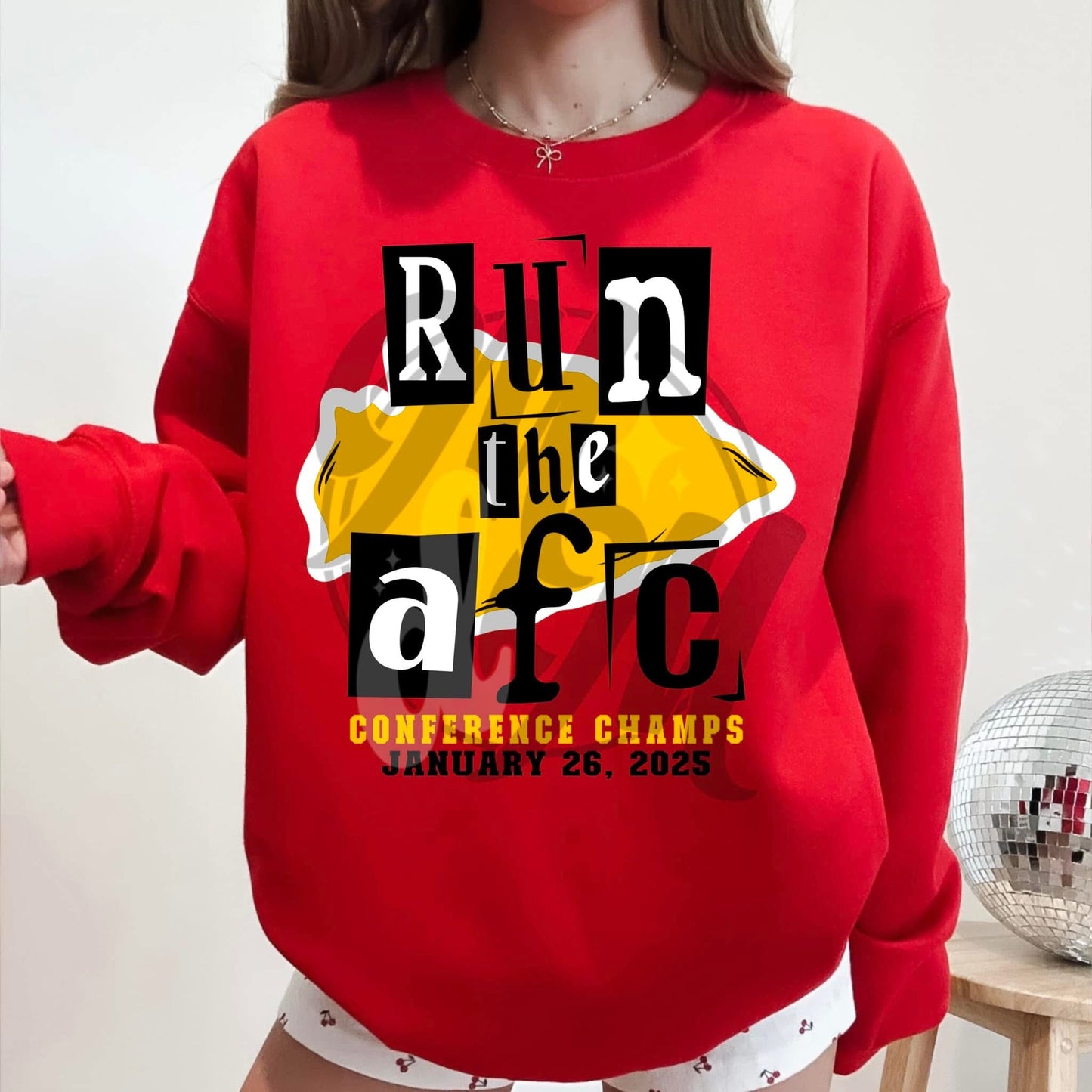 Run the AFC Champs Chiefs