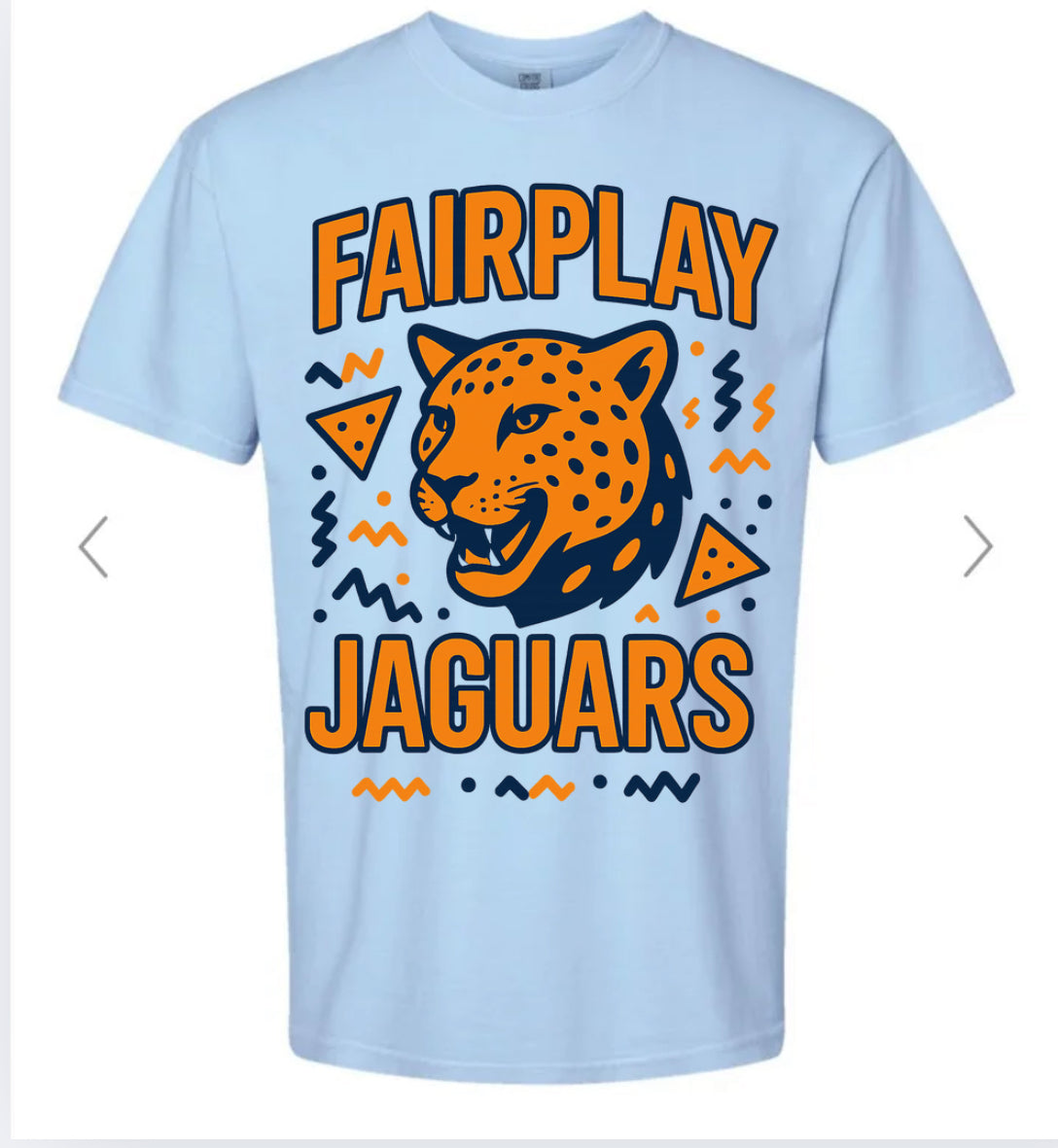Fairplay Jaguars 90s Retro on light blue