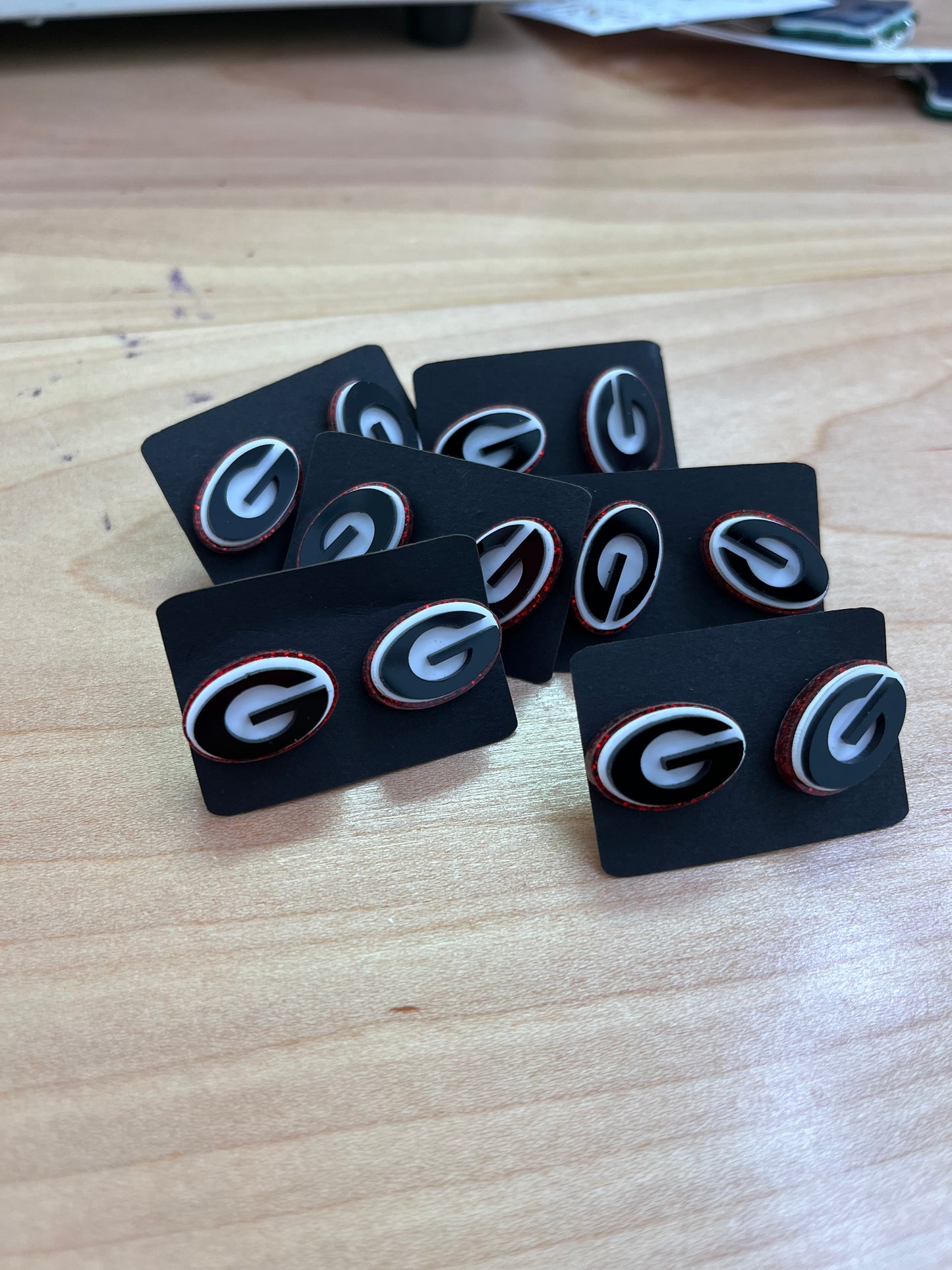 Georgia Glitter Studs