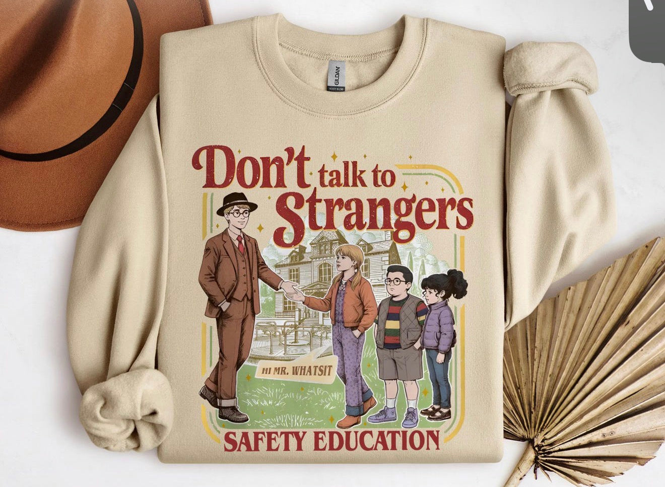 Don’t talk to strangers safety education stranger things