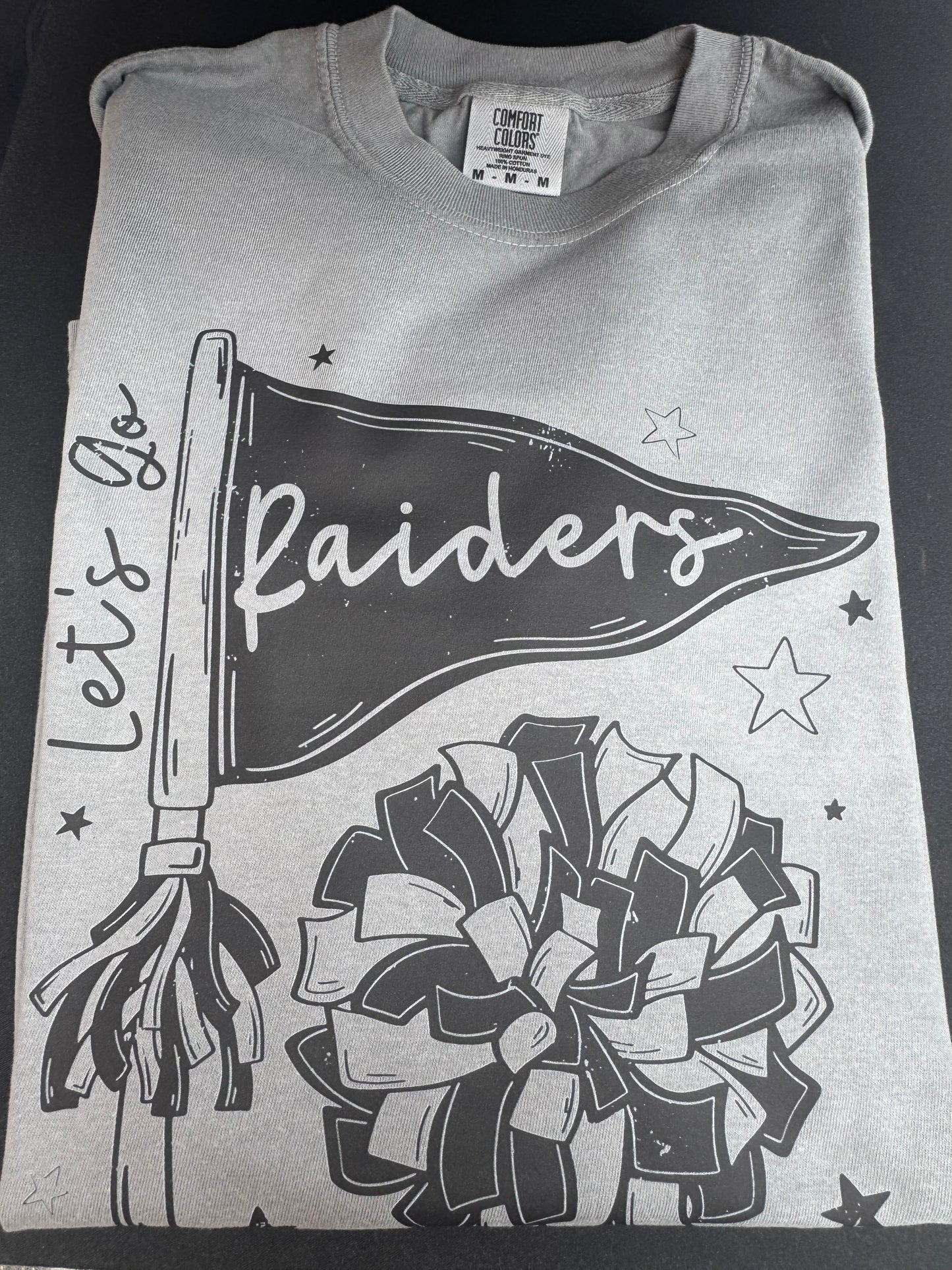 Let’s go raiders with cheer
