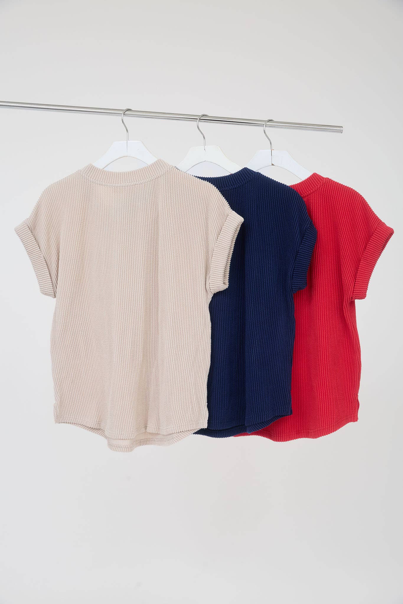 FLORIDA SHORT SLEEVE SWEATER KNIT TEE