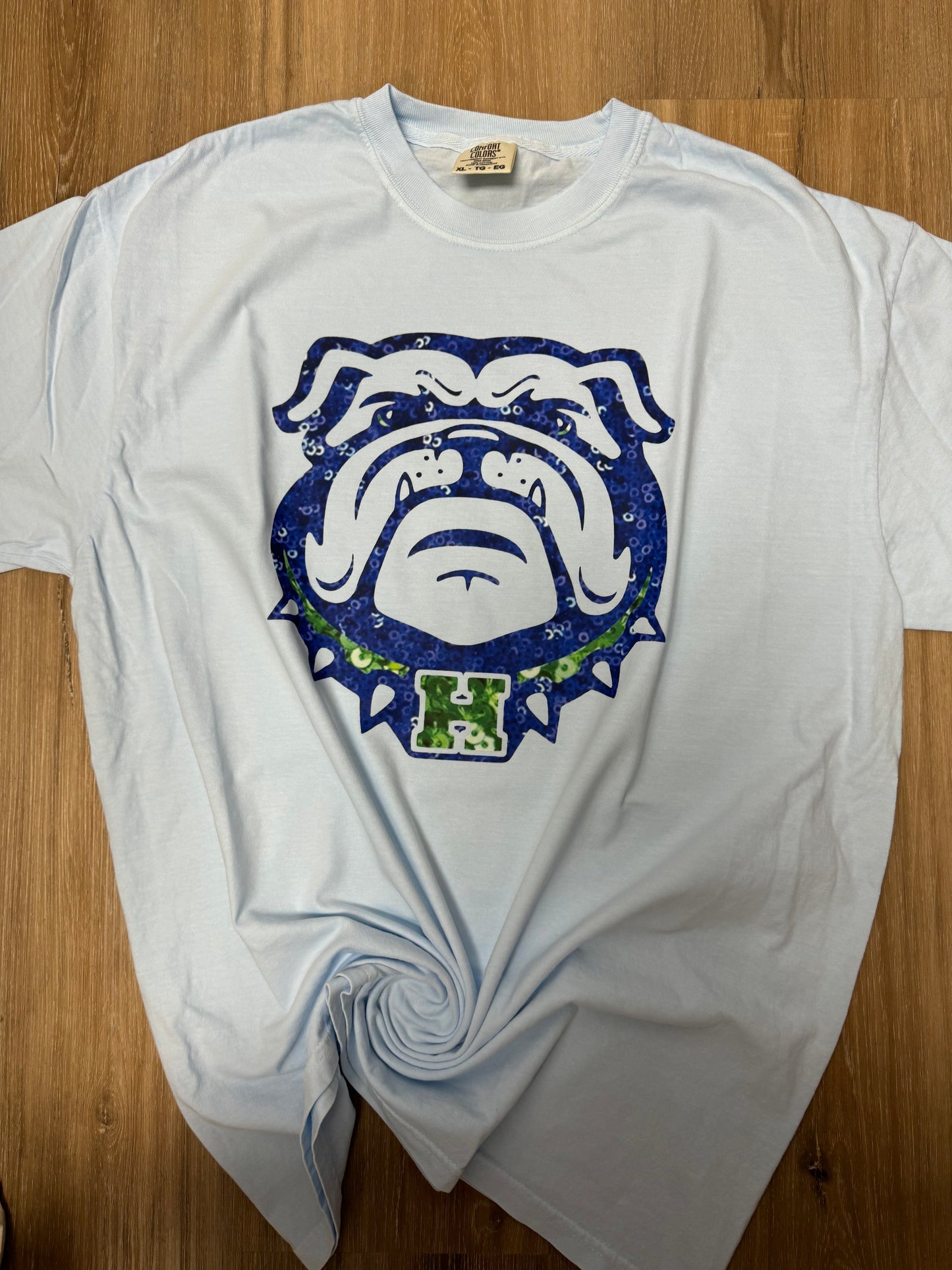 Harrison Hoyas Faux Sequin Tee