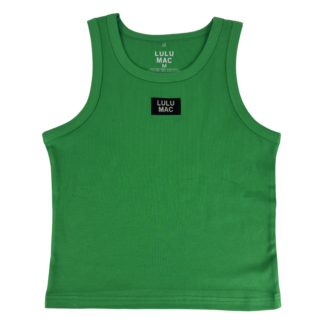 Lulu Mac green tank top