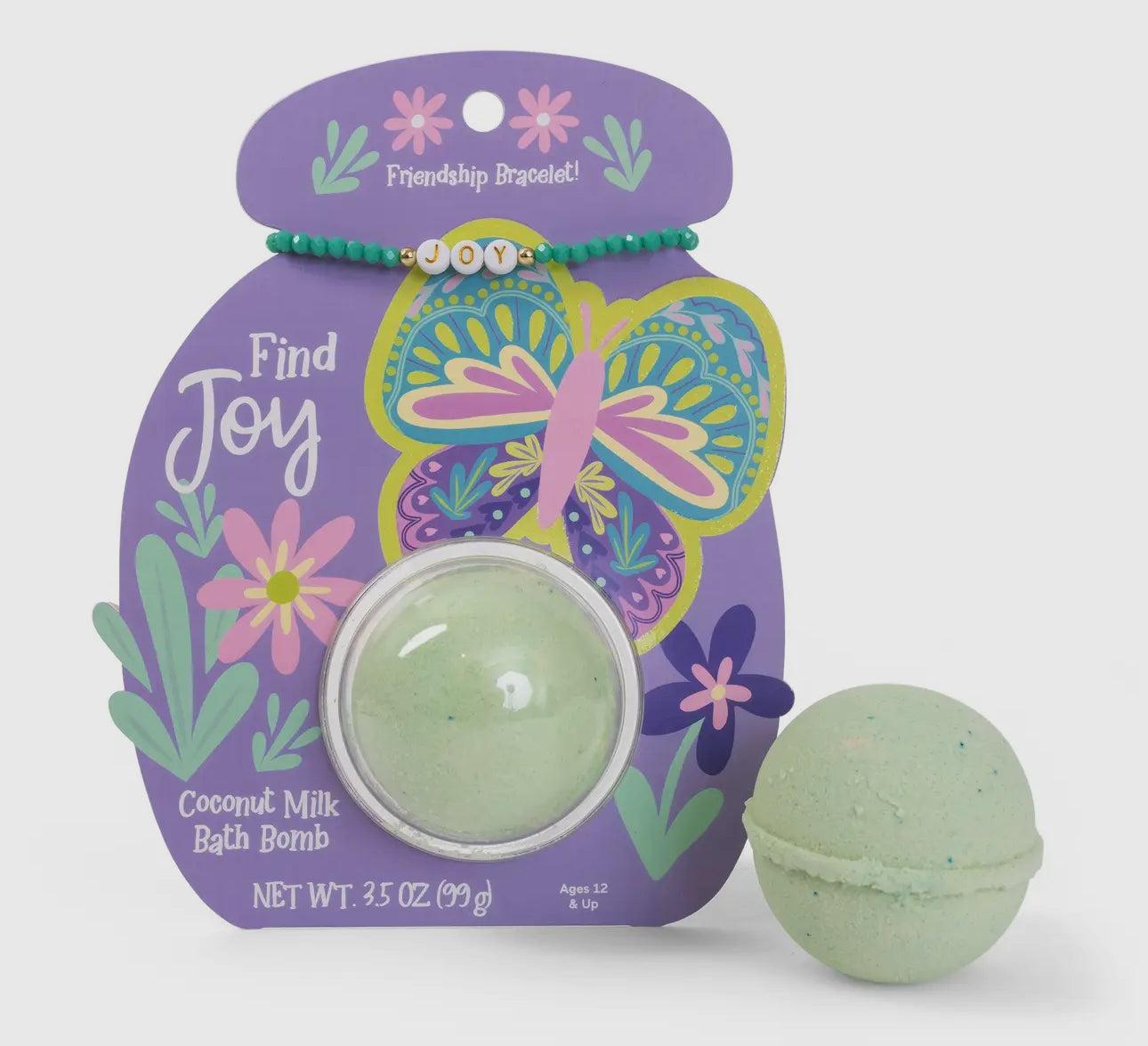 Friendship Bracelet Bath Bomb Joy - Cait + Co