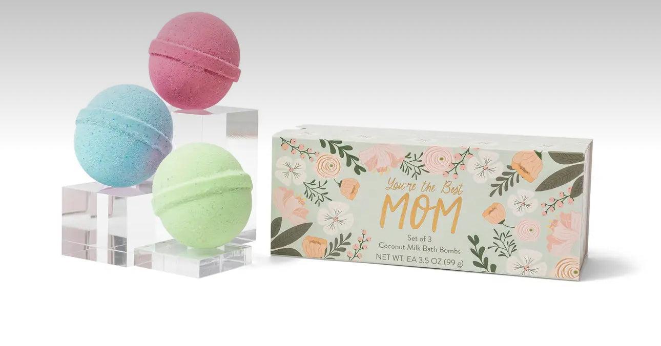 Best Mom Bath Bomb Gift Set - Cait + Co