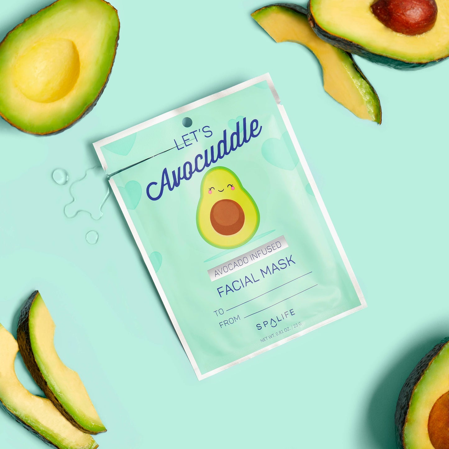 You're My Jam & Let's Avocuddle, Valentines' Face mask