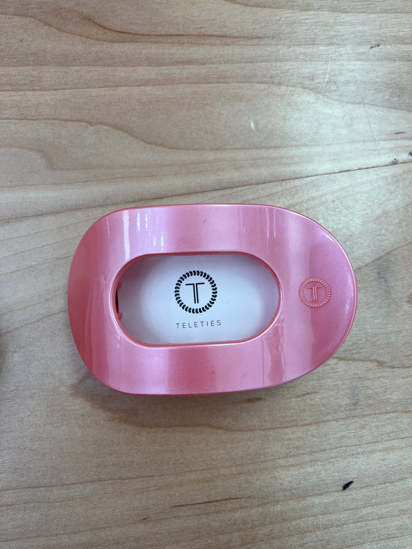 Teleties Flat Round Hair Clip