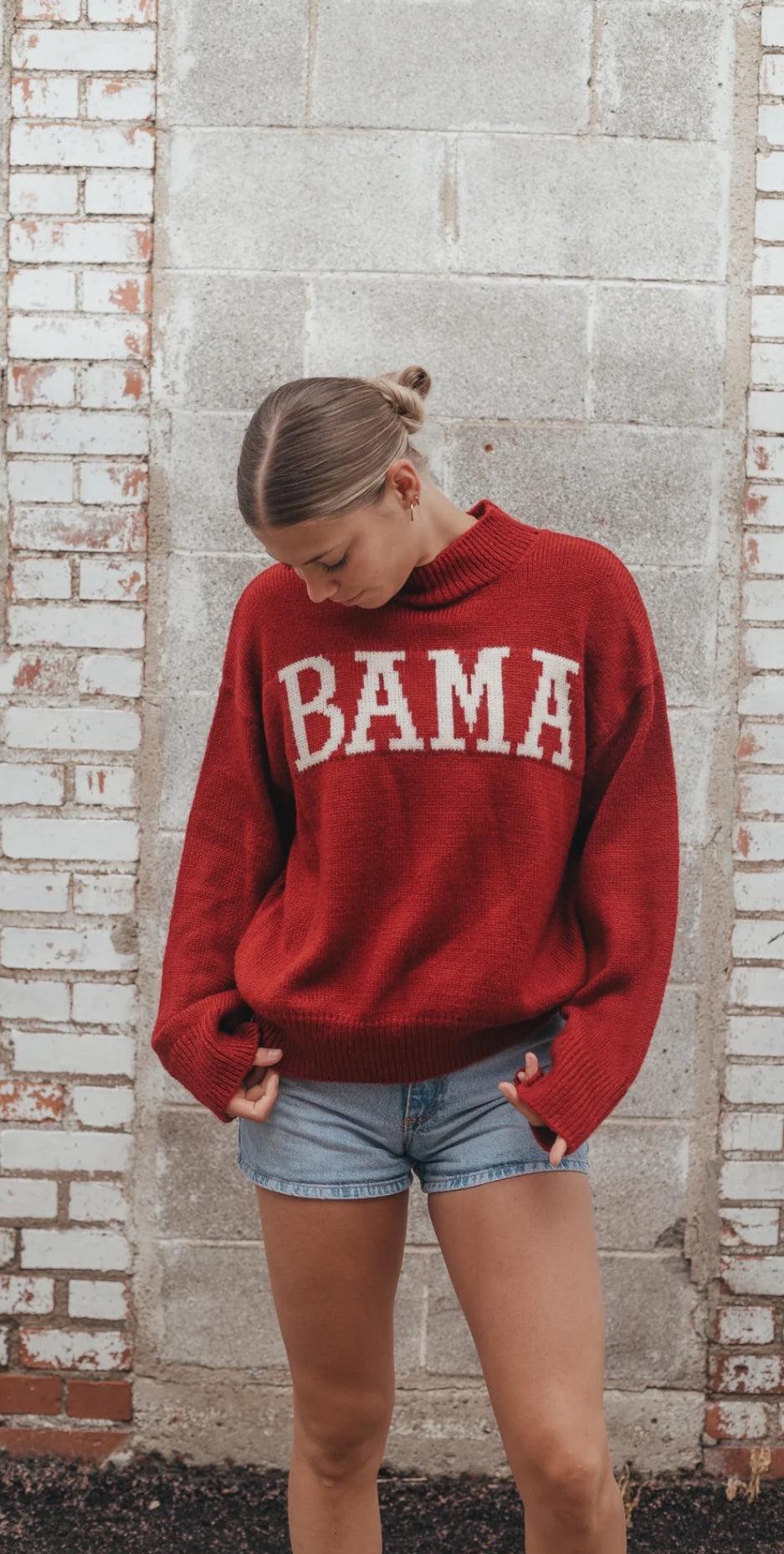 ALABAMA VARSITY SWEATER