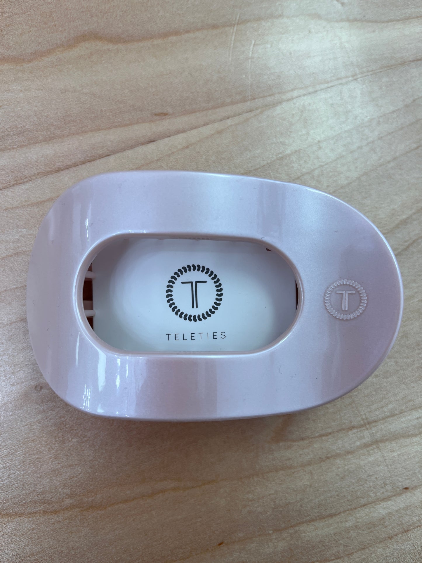 Teleties Flat Round Hair Clip