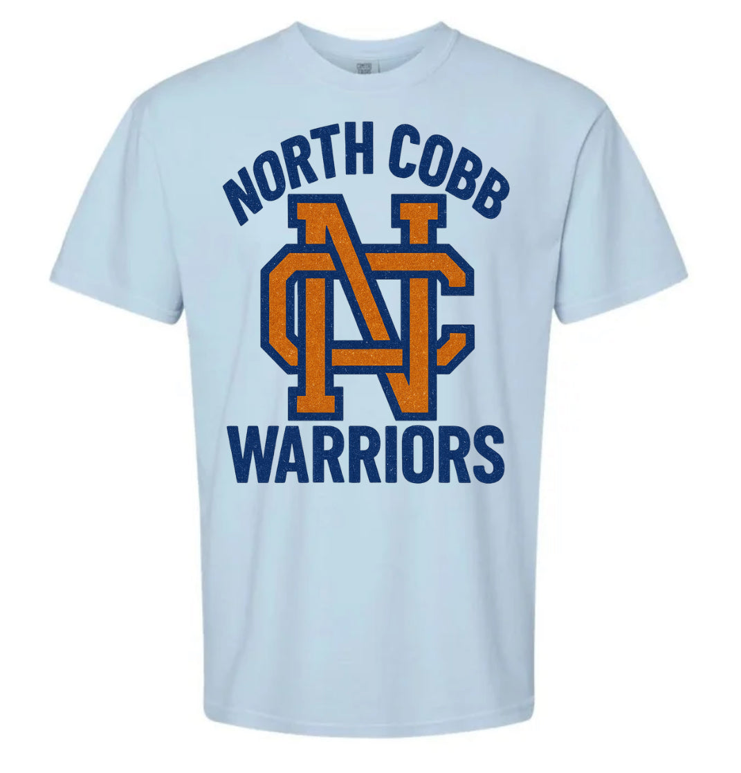 North Cobb Warriors Faux Glitter