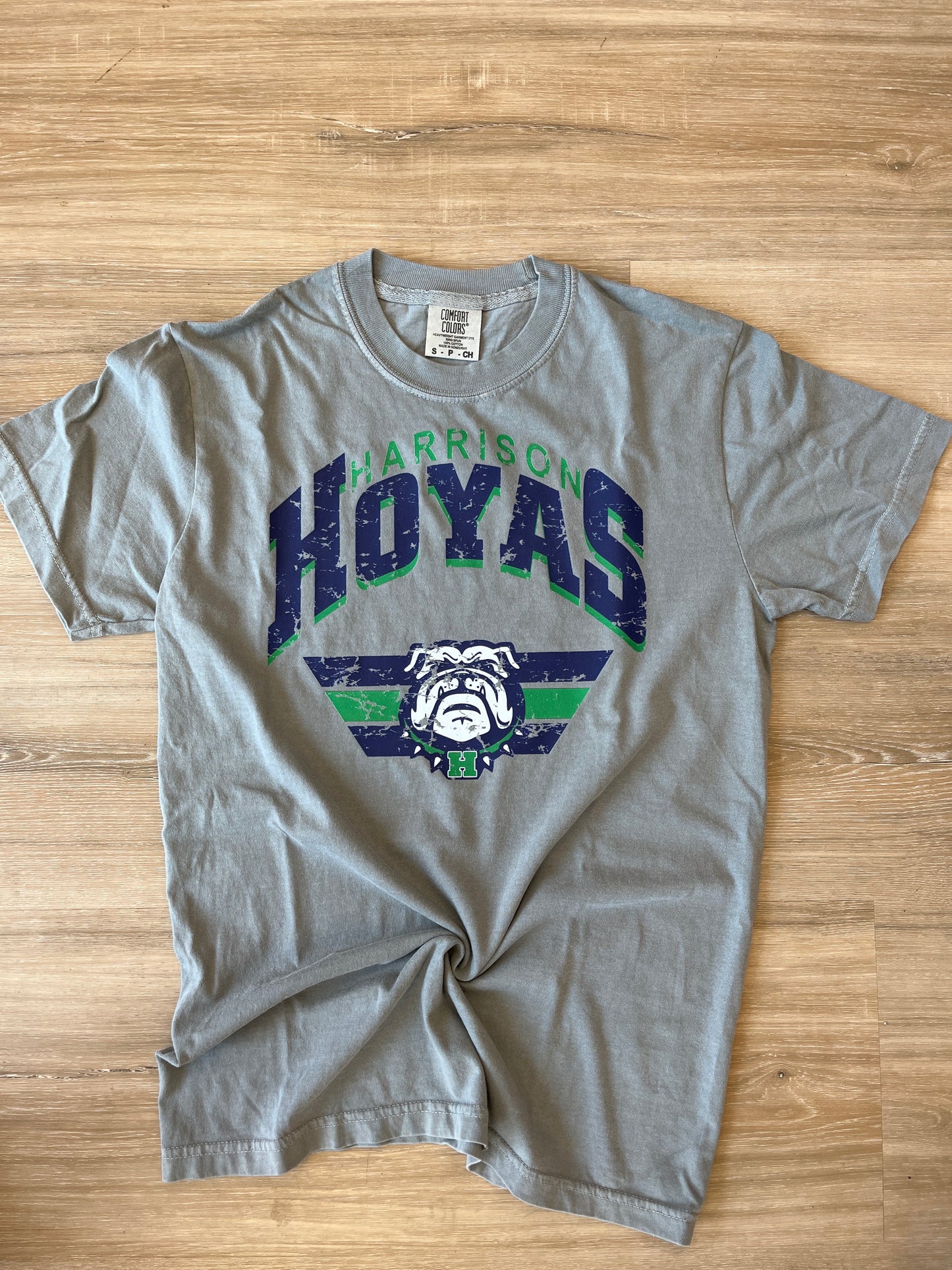 Harrison Hoyas Vintage tee on grey