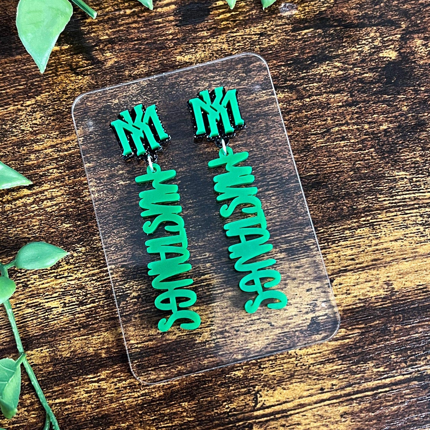 Kennesaw Mountain Mustangs with Logo Dangles