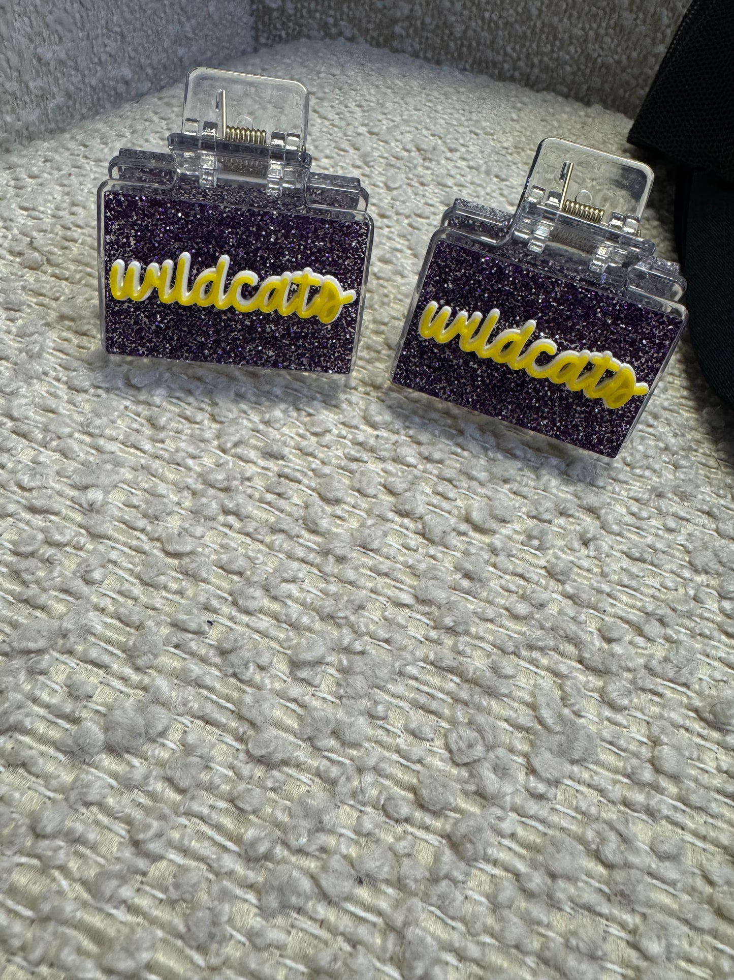 Villa Rica Wildcats Hair Clip Small