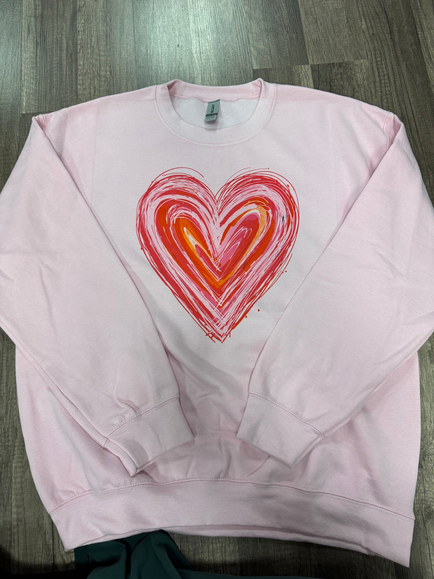 Heart Watercolor Sweatshirt