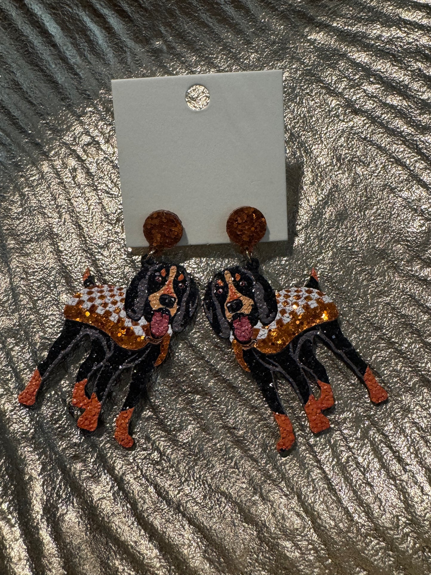 Tennessee Smokey Standing sequin Earring