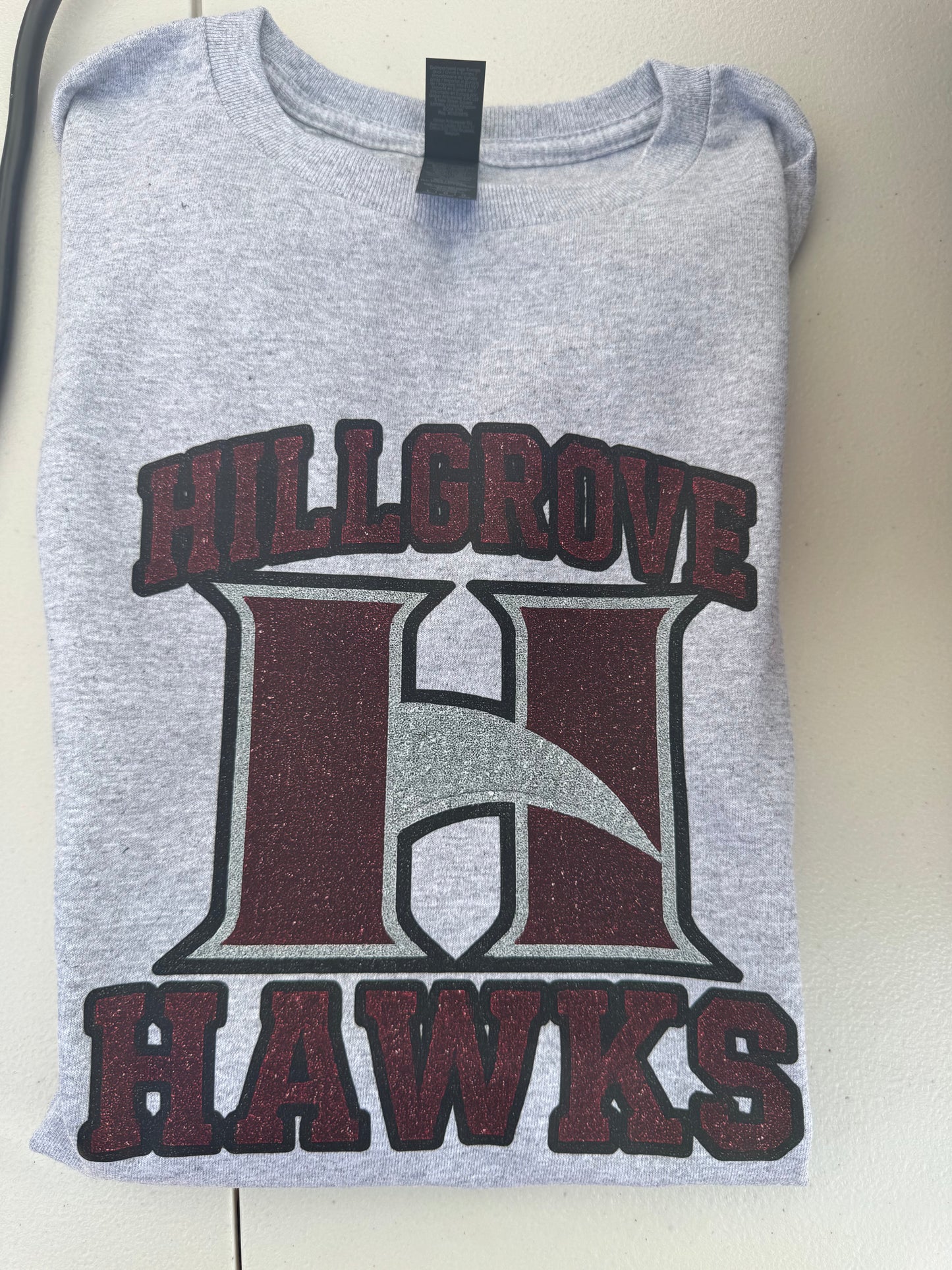 Hillgrove Faux Glitter H tee
