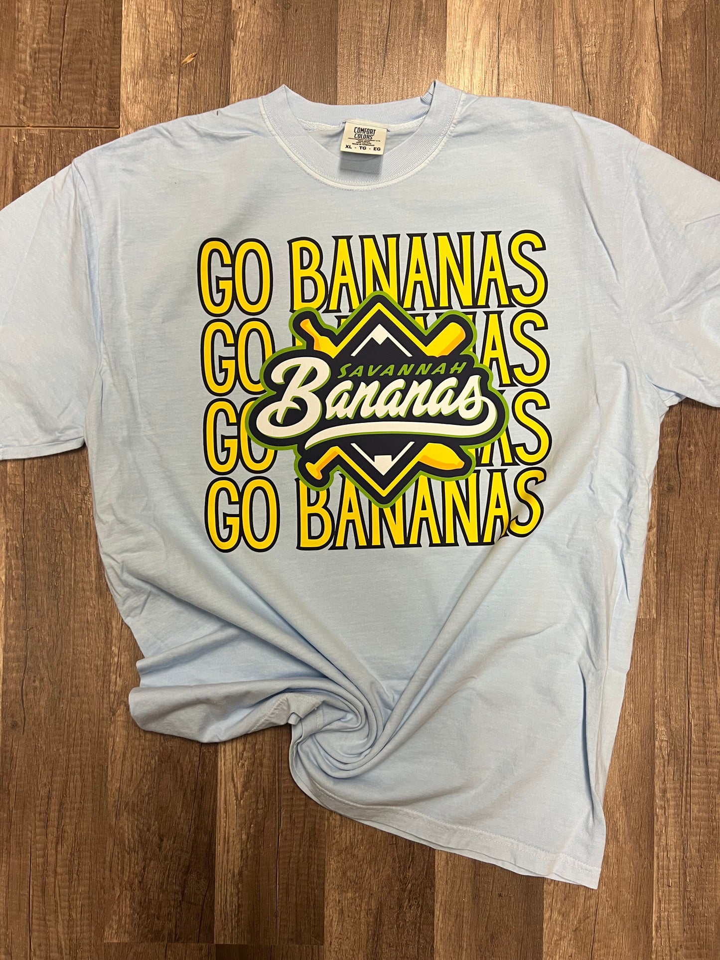 Go bananas savannah banana stacked tee