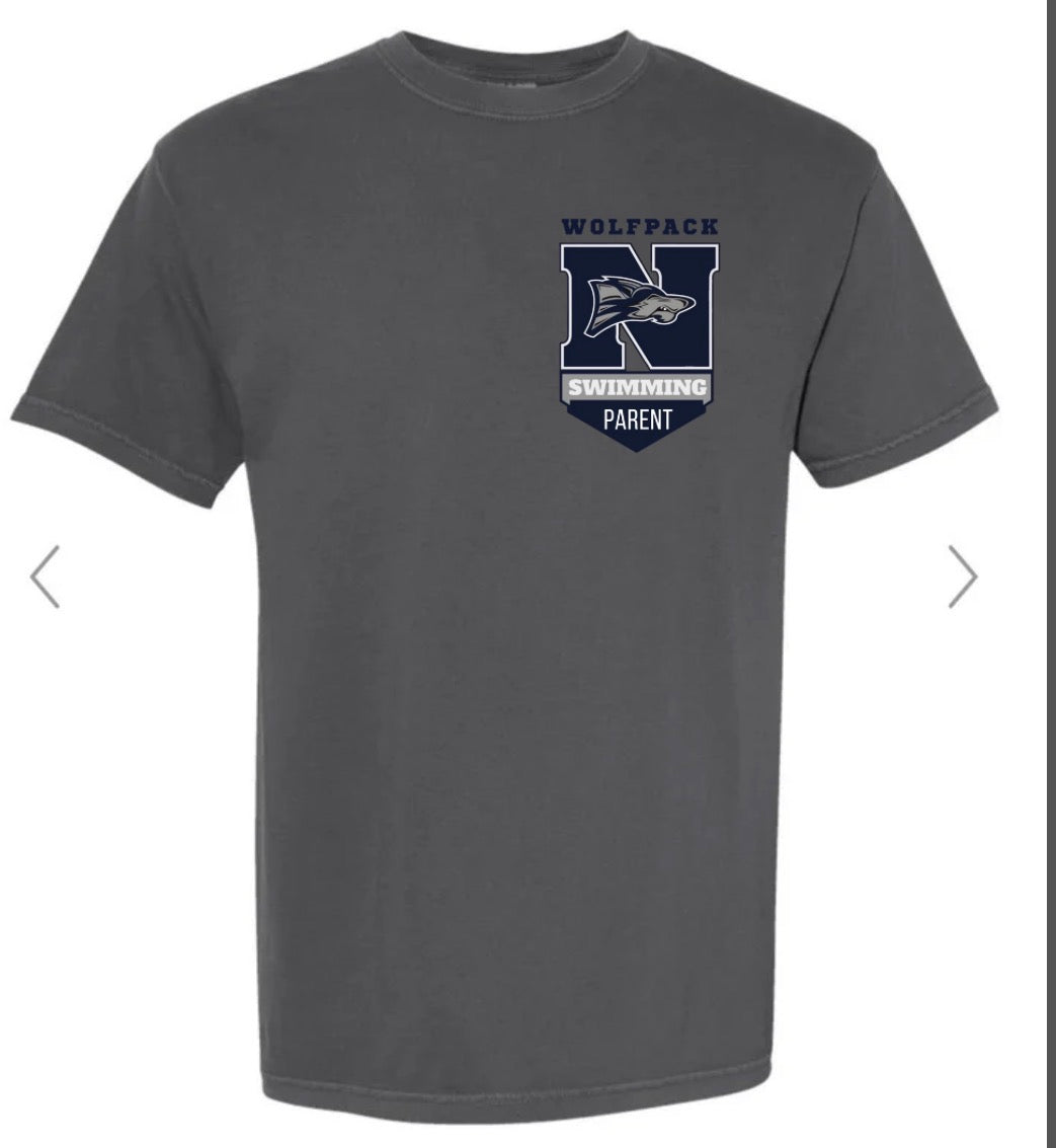 North Paulding Wolfpack Swimming Parent on dark grey