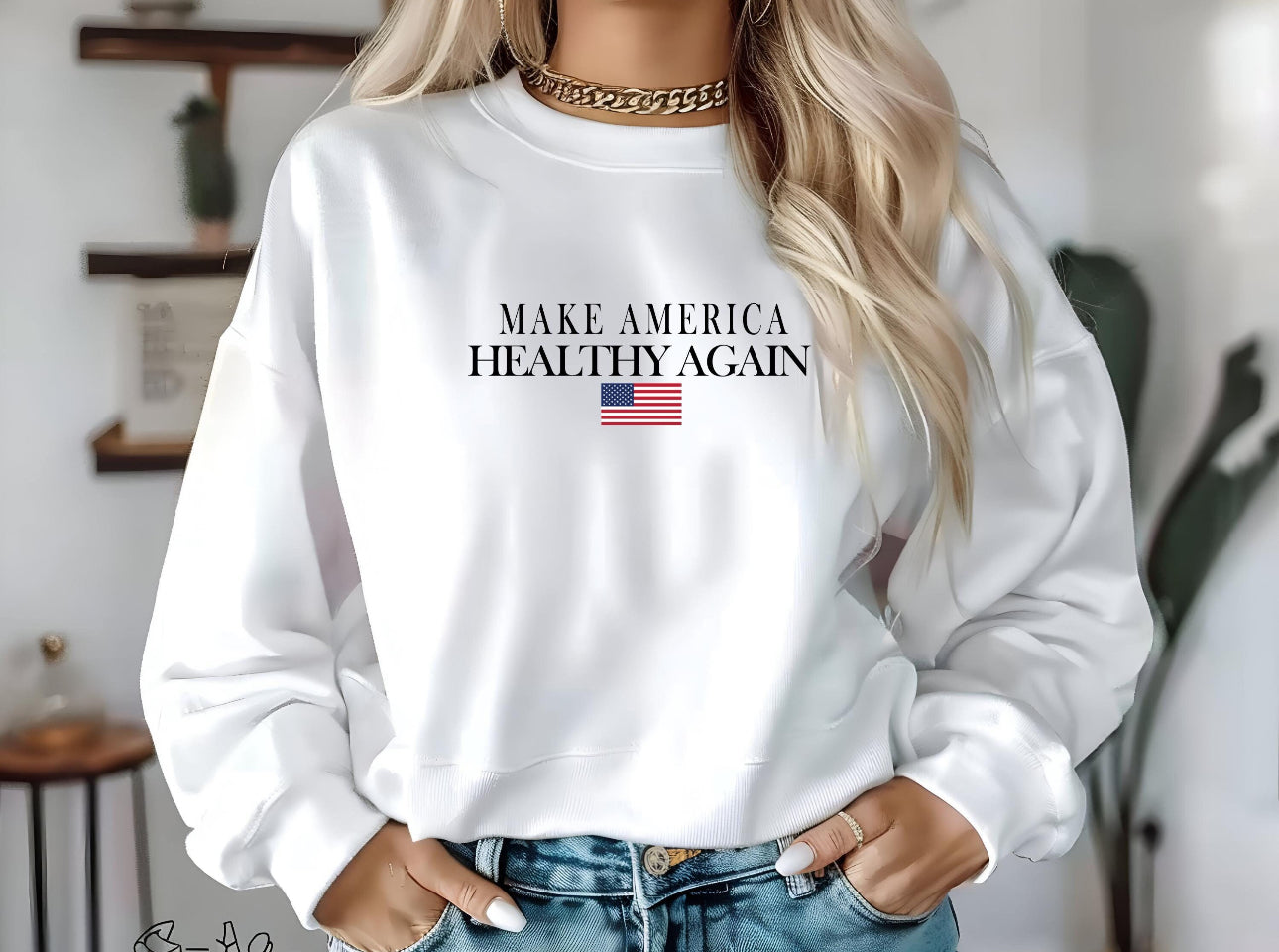 Make America Healthy Again Sweatshirt Downtown Southern Outfitters