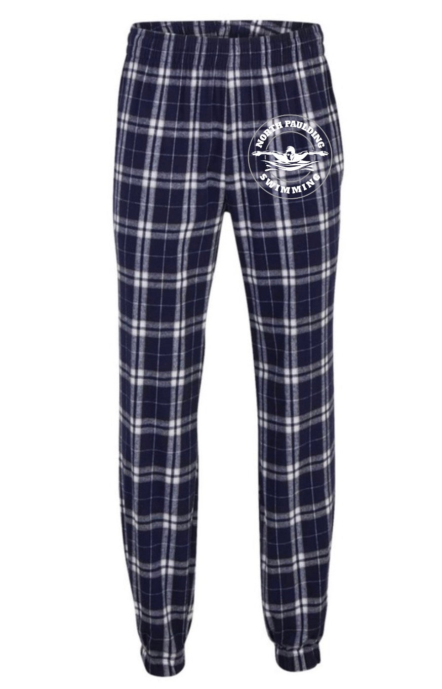 North Paulding Swimming Boxercraft Flannel Joggers