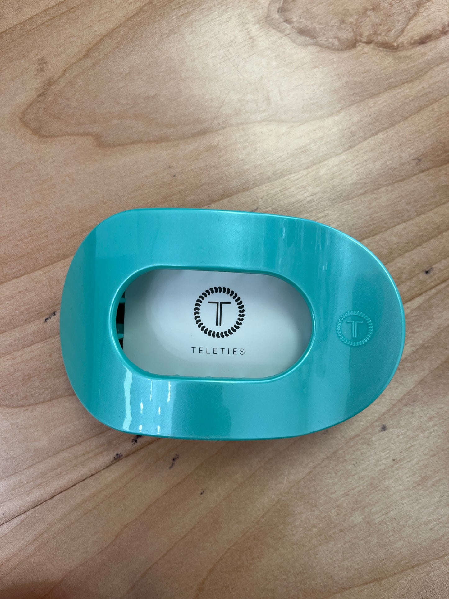 Teleties Flat Round Hair Clip