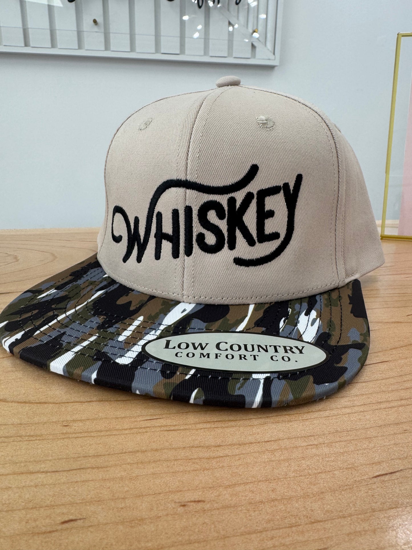 Whiskey Camo Hat