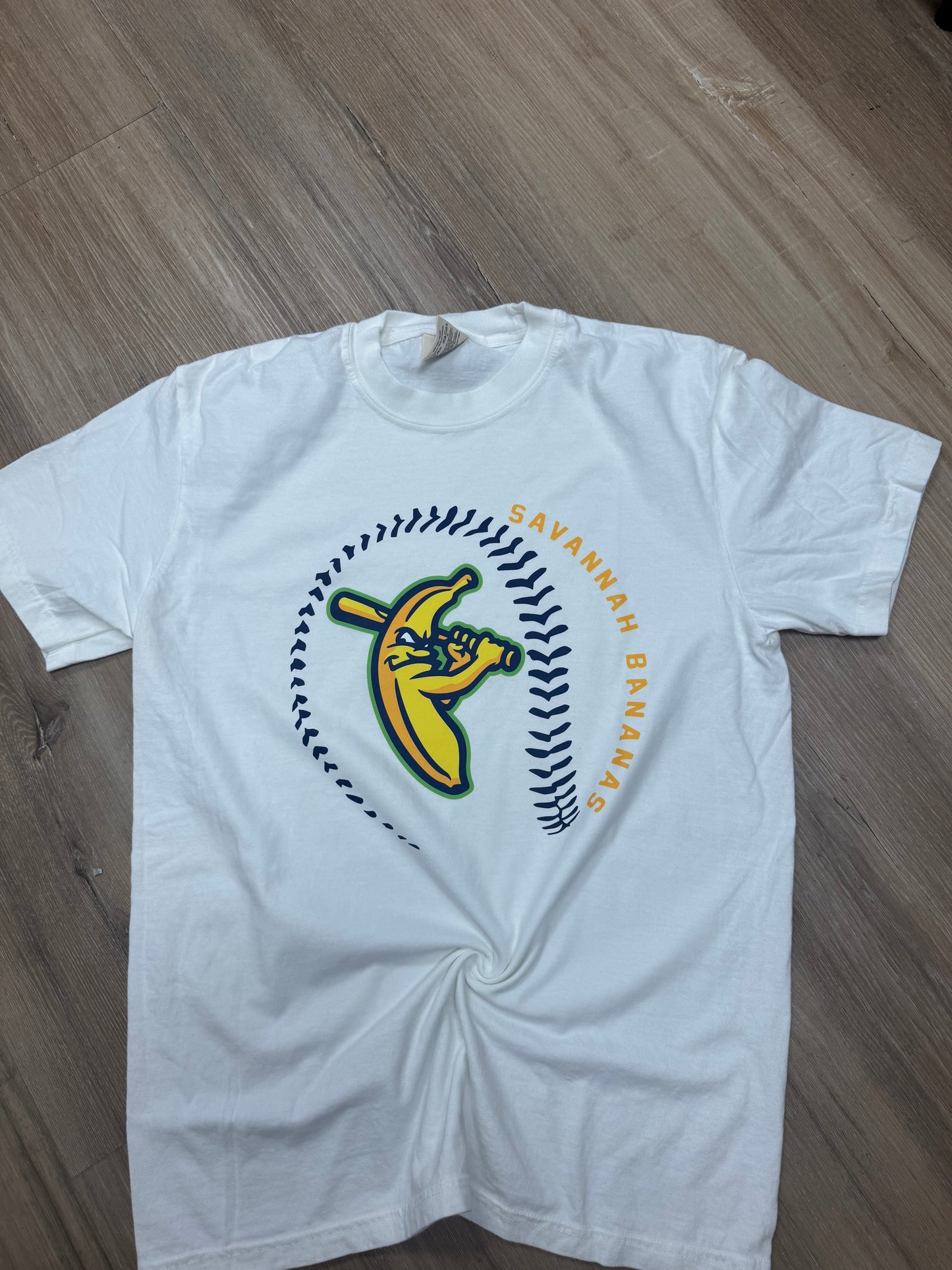 Savannah Bananas Baseball Thread Logo Tee