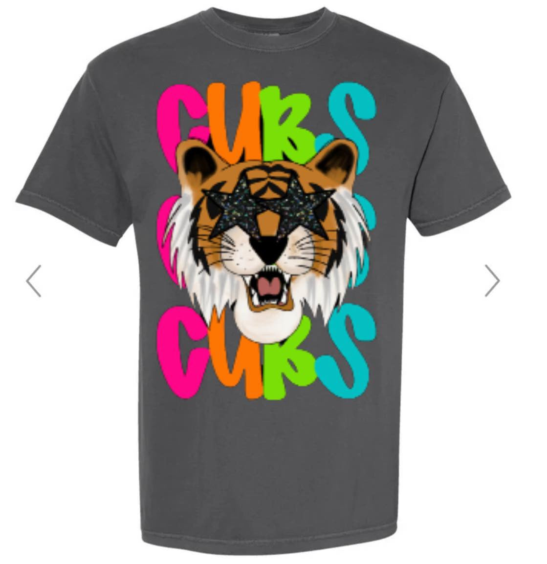 CUBS NEON STACKED COMFORT COLOR