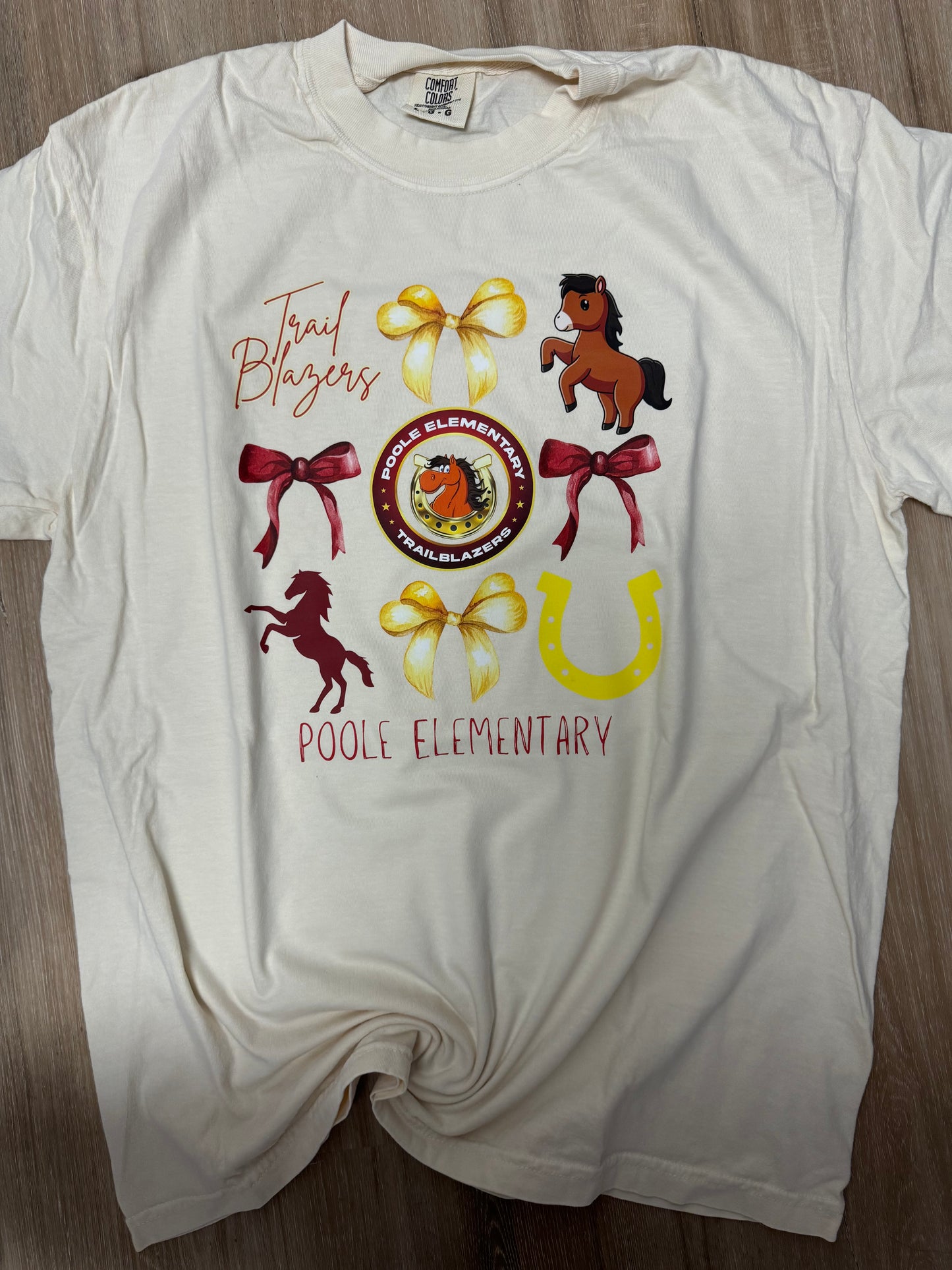 Poole Trailblazers Bow Collage Tees