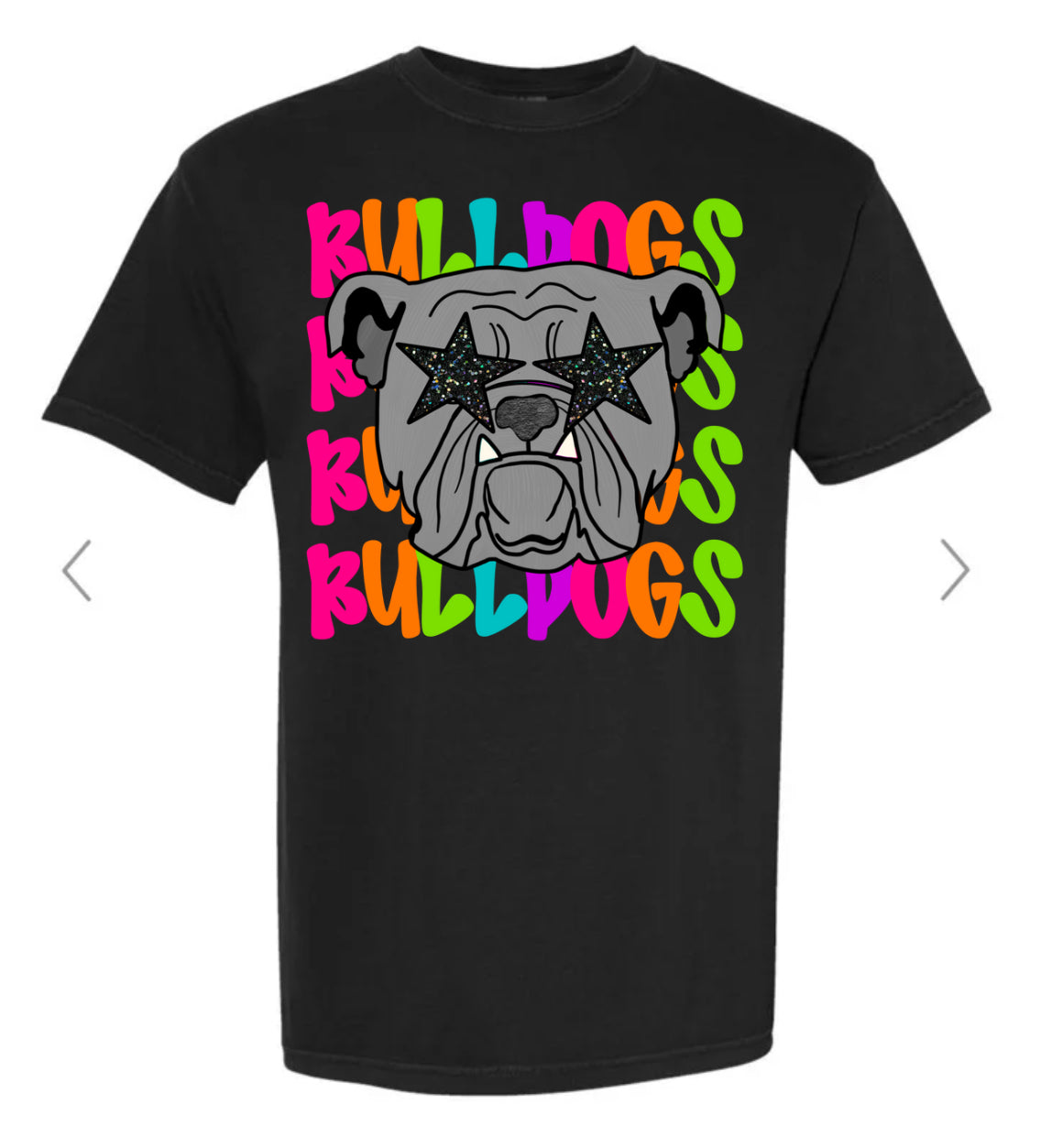 Blackwell Bulldogs Neon Stacked