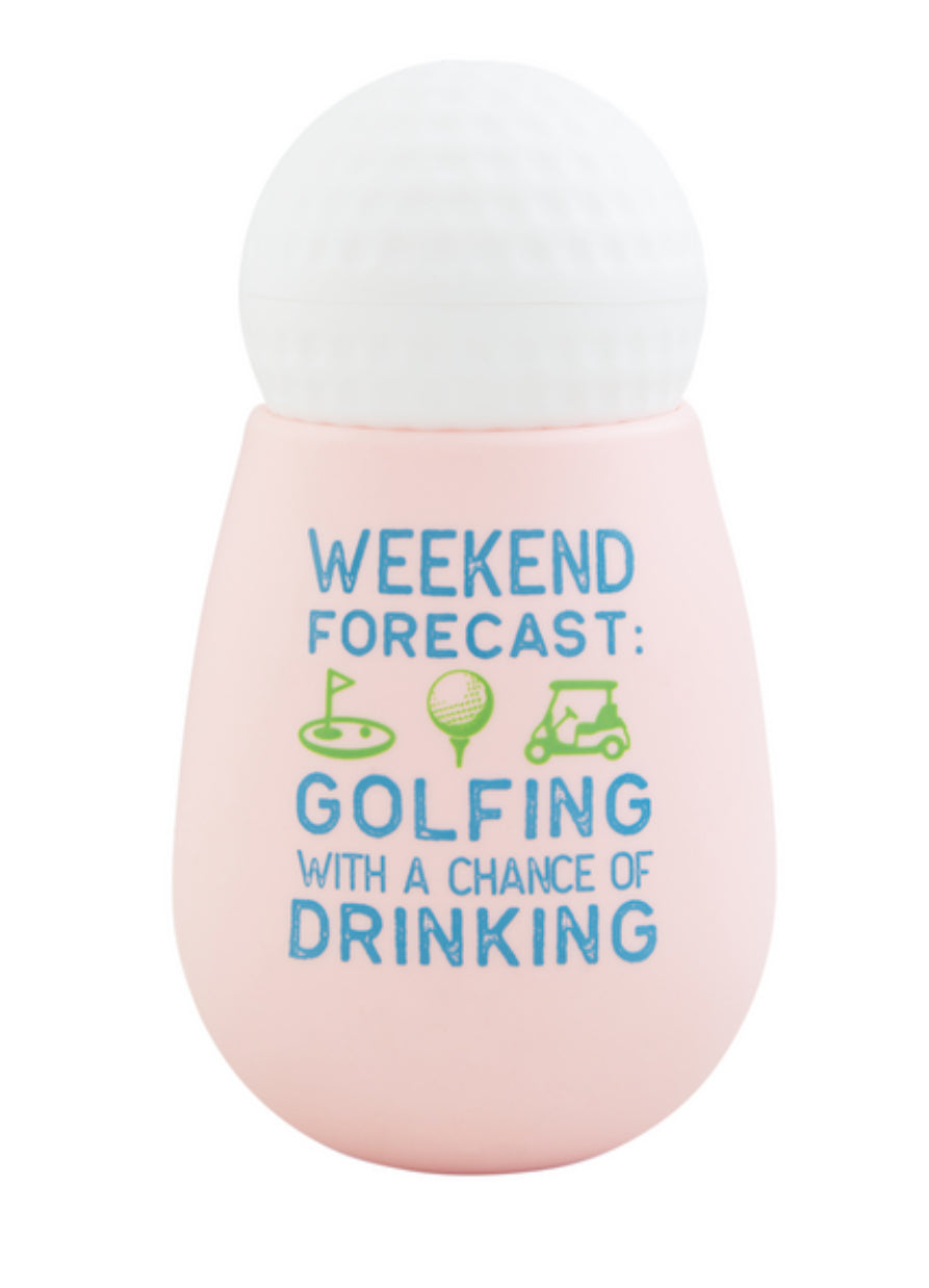 WEEKEND FORECAST ICE MOLD WINE GLASS SET