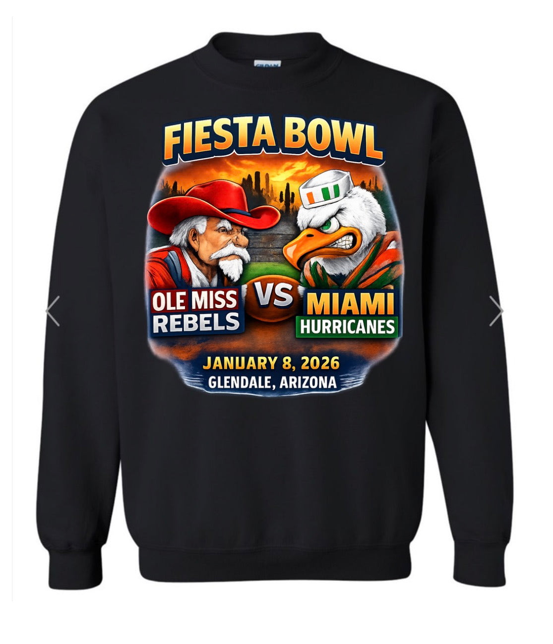 Fiesta Bowl, Ole Miss & Miami Hurricanes