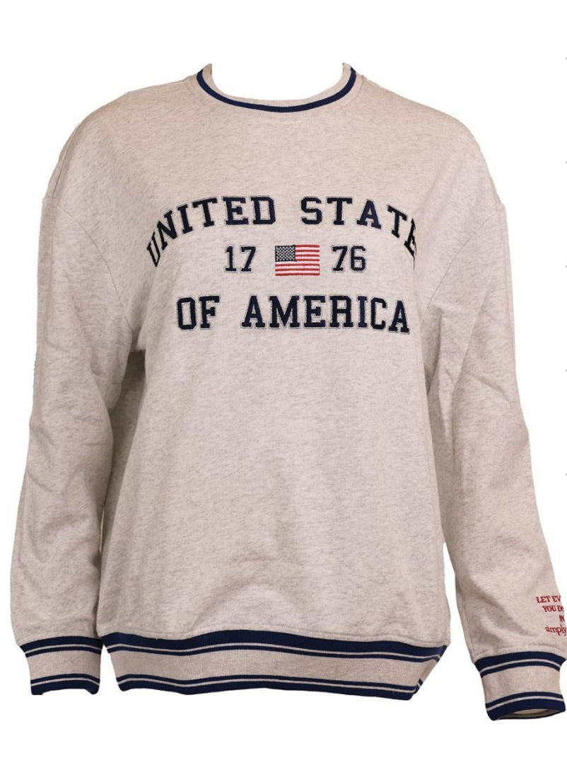 Simply Southern United States Of America Crewneck