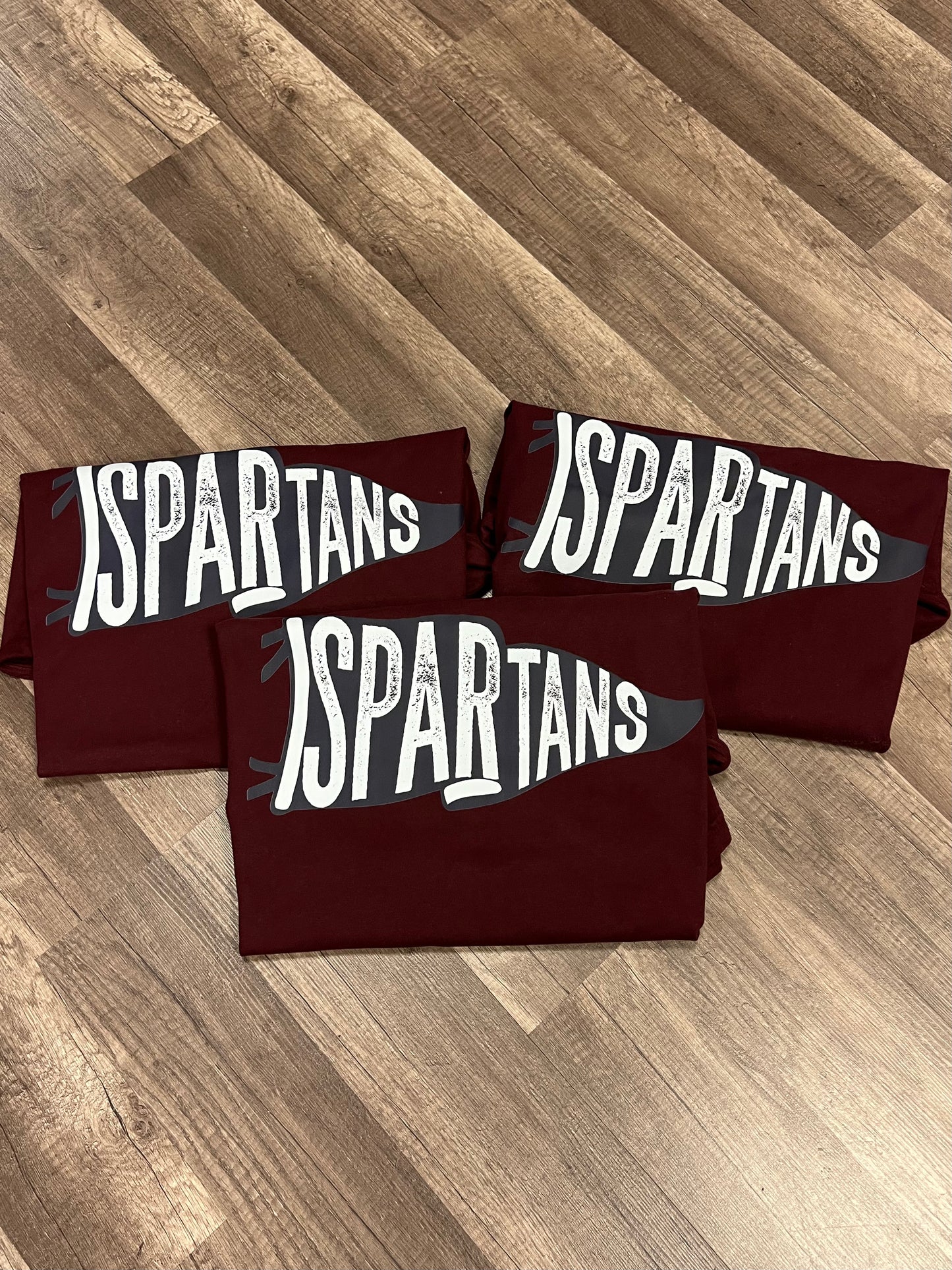 Spartans flag tee