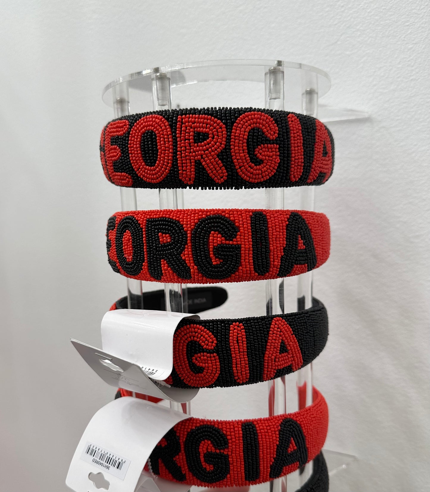 Georgia Football All Beaded Headbands