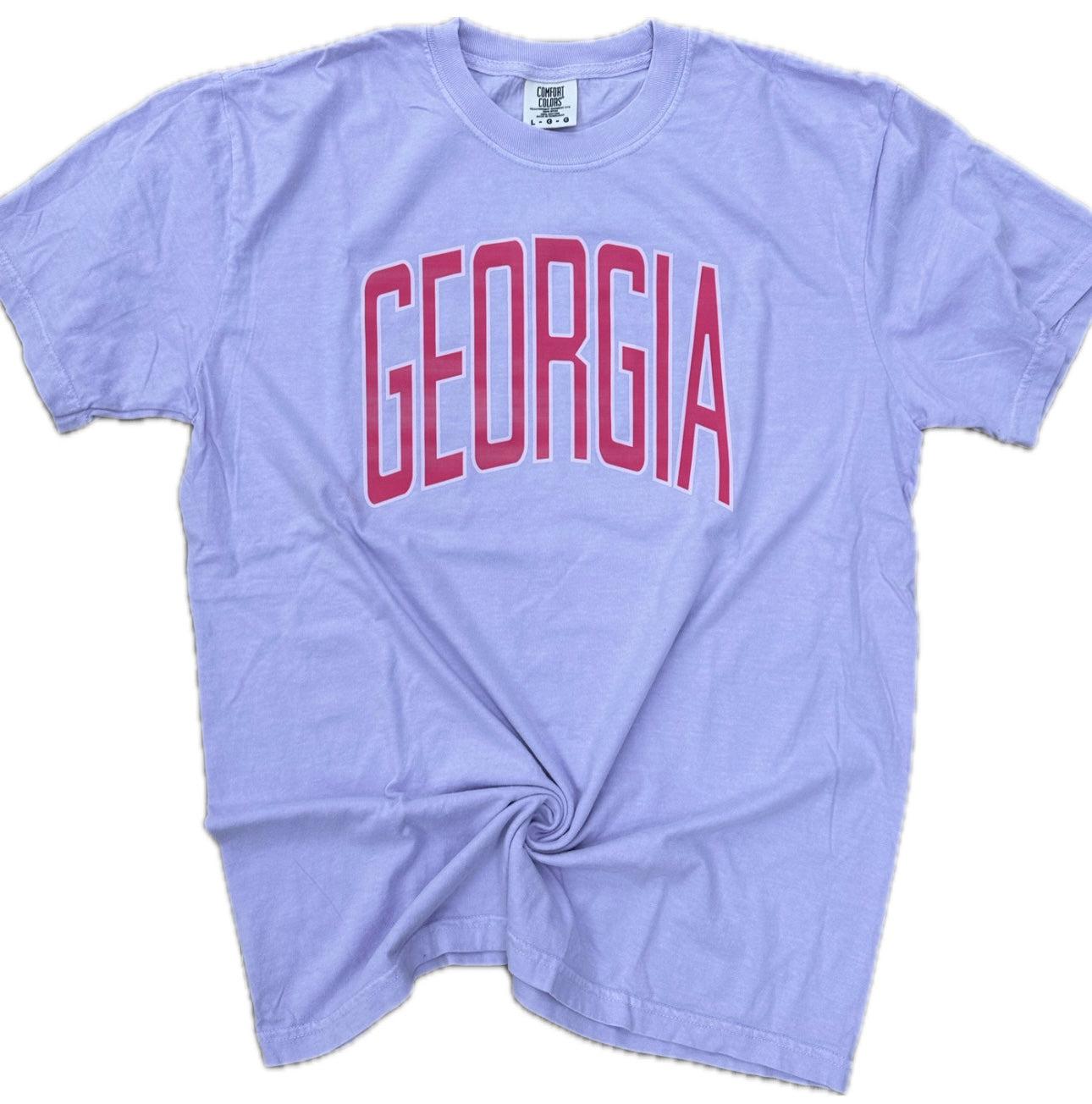 Georgia Varsity Letter Tee