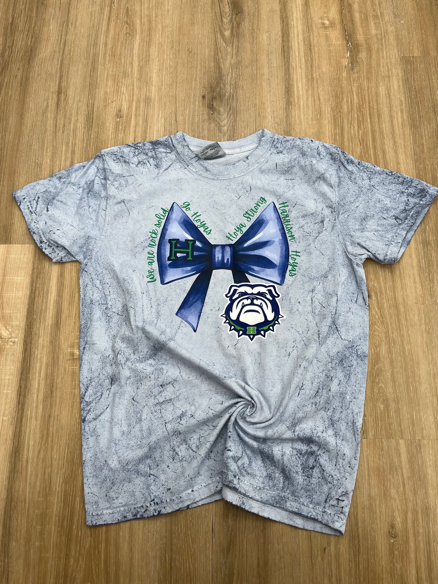Harrison Hoyas bow cc tee